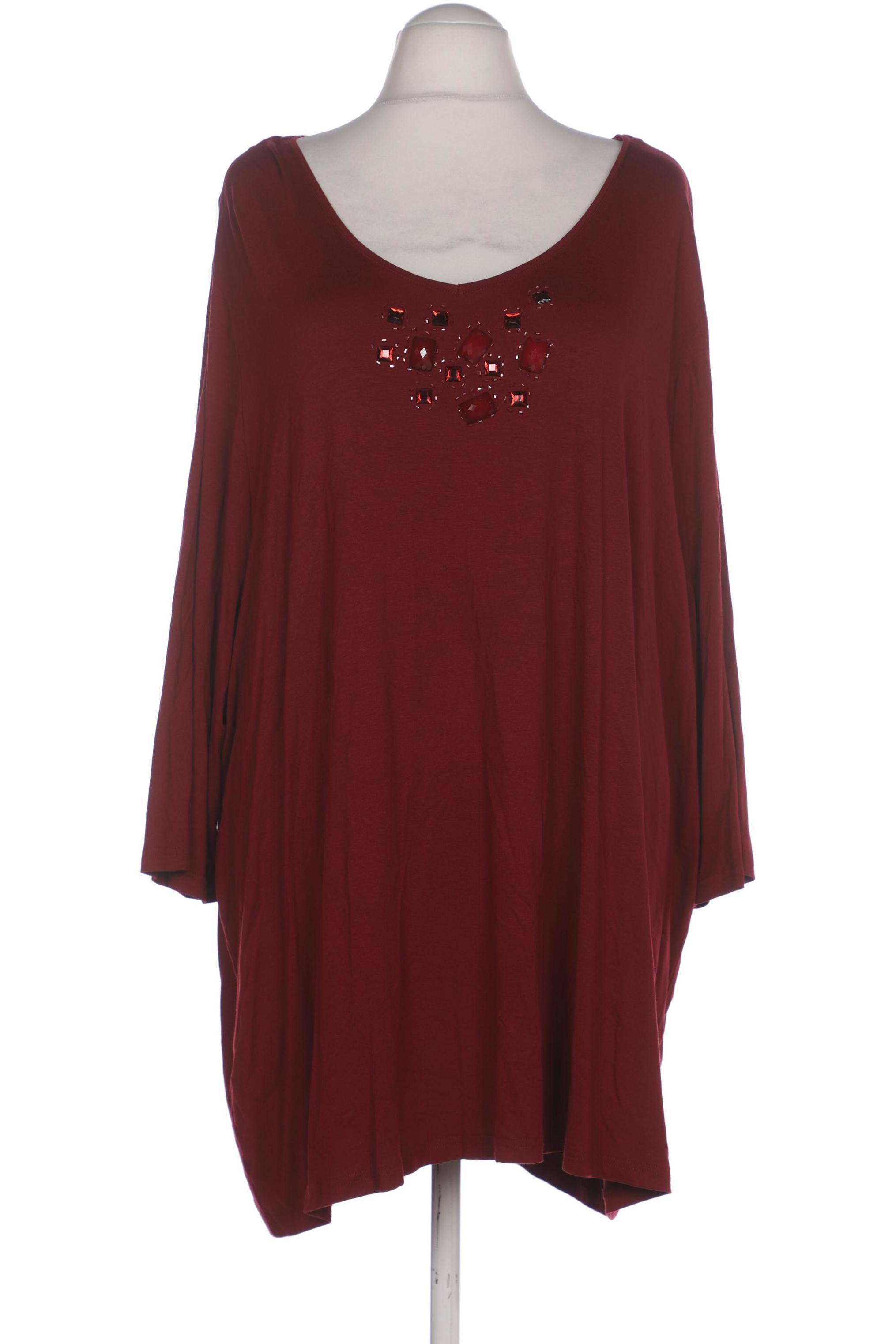 

Selection by Ulla Popken Damen T-Shirt, bordeaux, Gr. 58