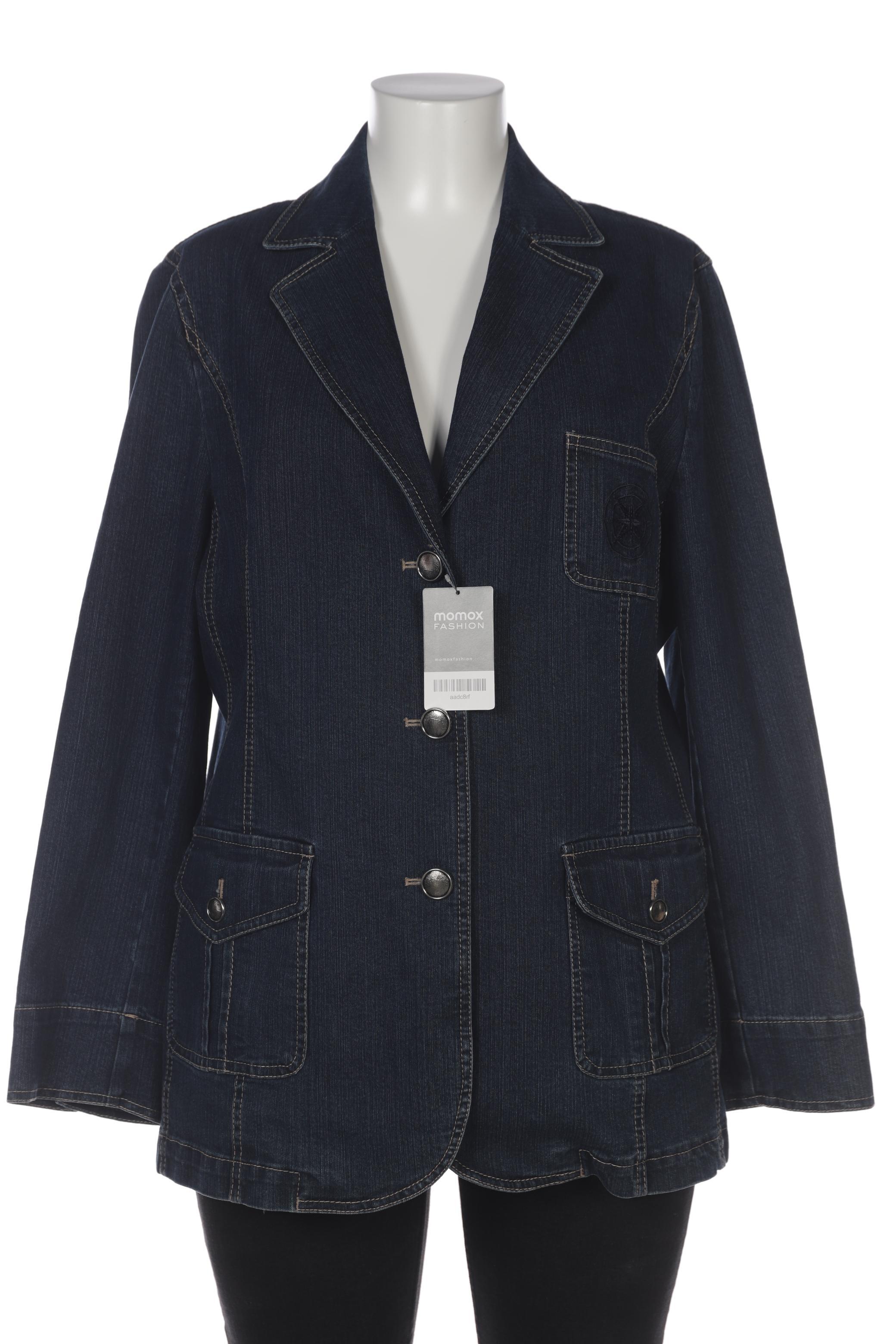 

Selection by Ulla Popken Damen Blazer, blau, Gr. 48