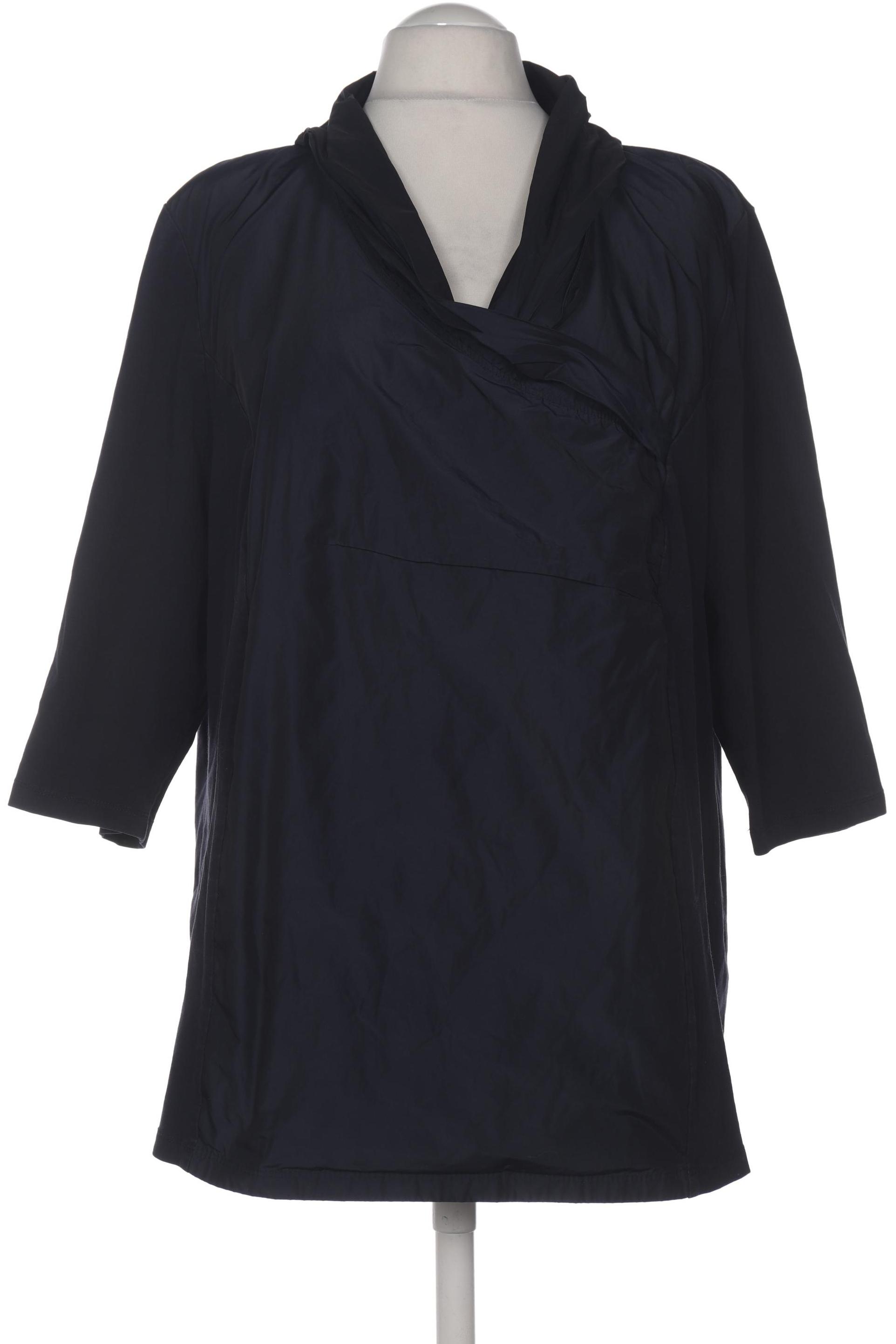 

Selection by Ulla Popken Damen Bluse, marineblau, Gr. 54