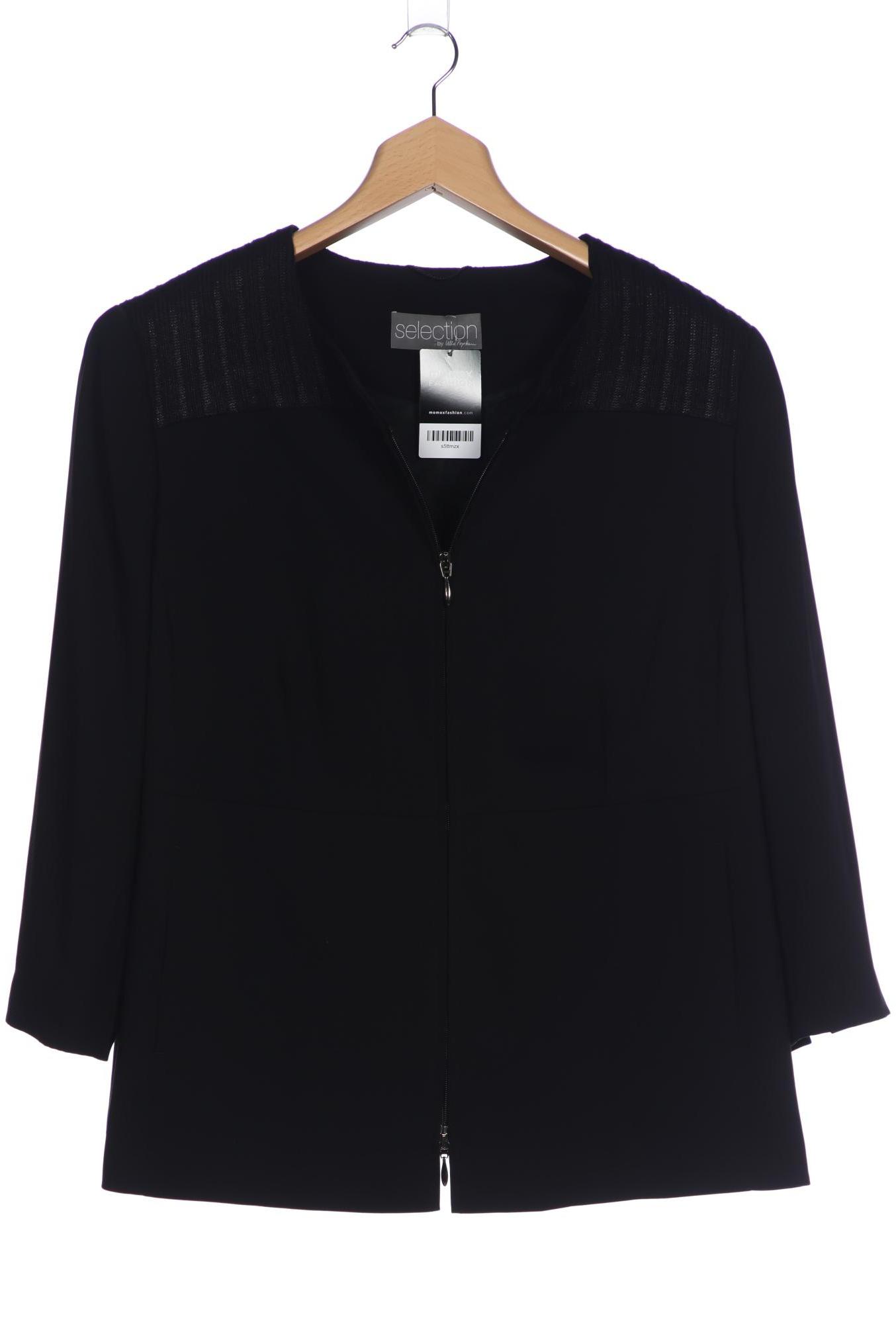 

Selection by Ulla Popken Damen Jacke, schwarz, Gr. 52