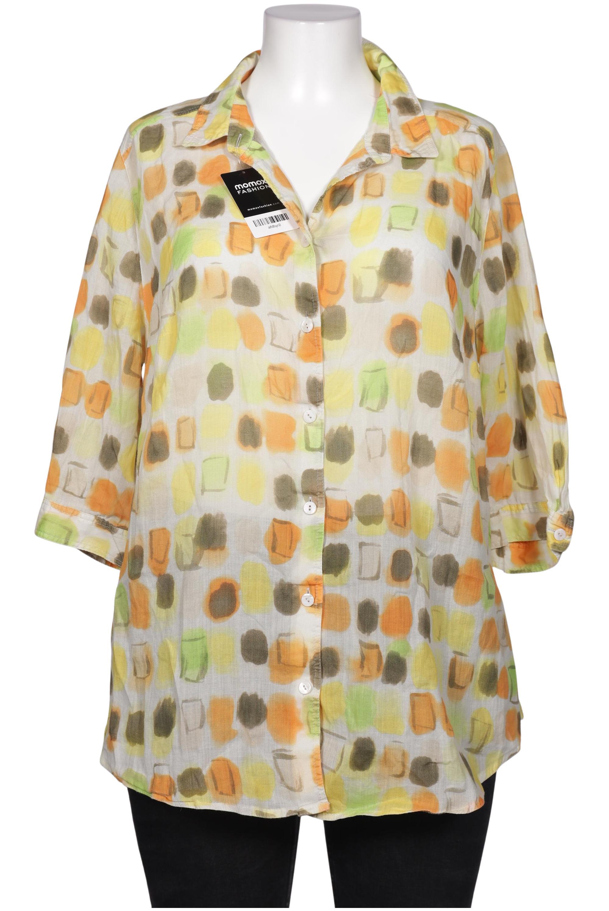 

Selection by Ulla Popken Damen Bluse, gelb, Gr. 46