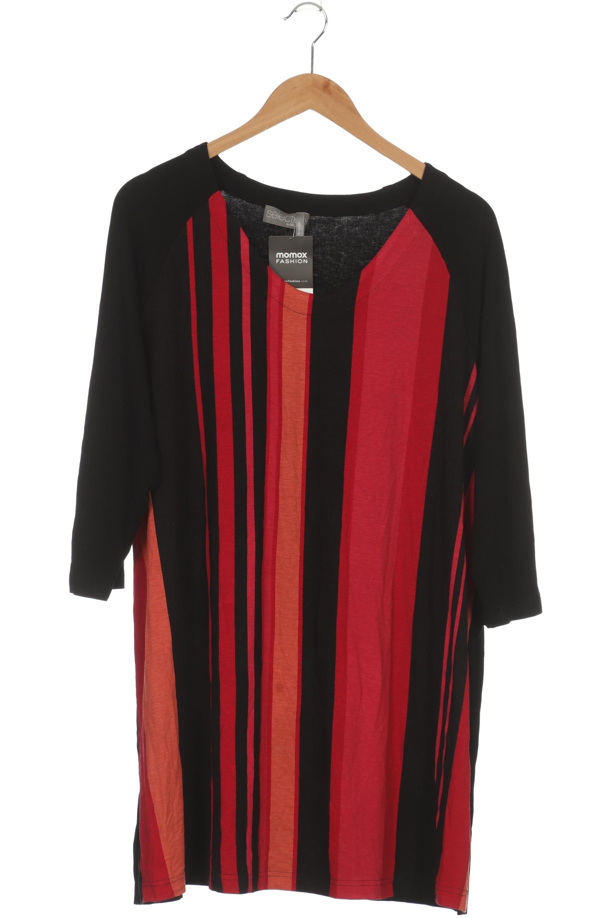 

Selection by Ulla Popken Damen T-Shirt, schwarz, Gr. 46