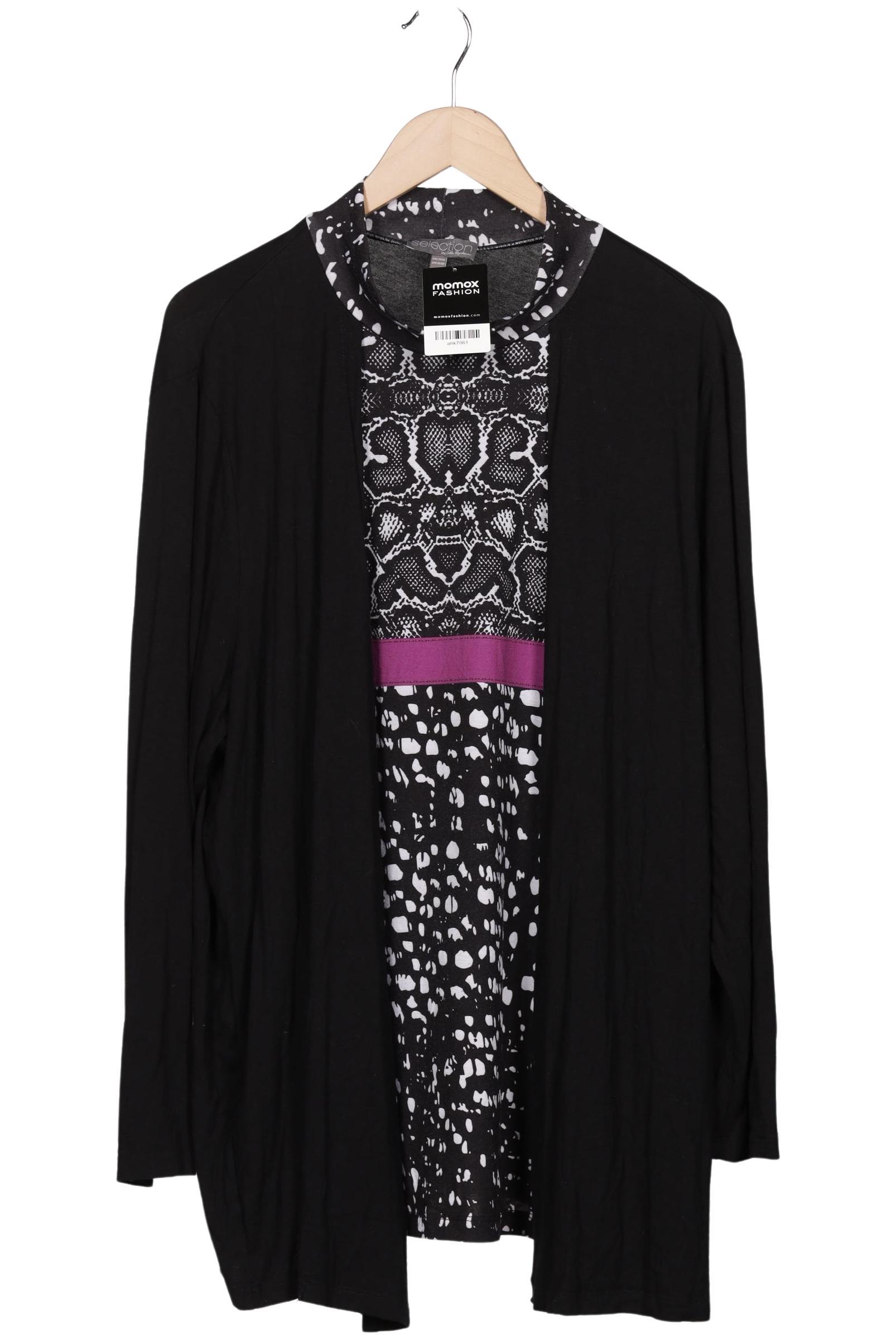 

Selection by Ulla Popken Damen Langarmshirt, schwarz, Gr. 50