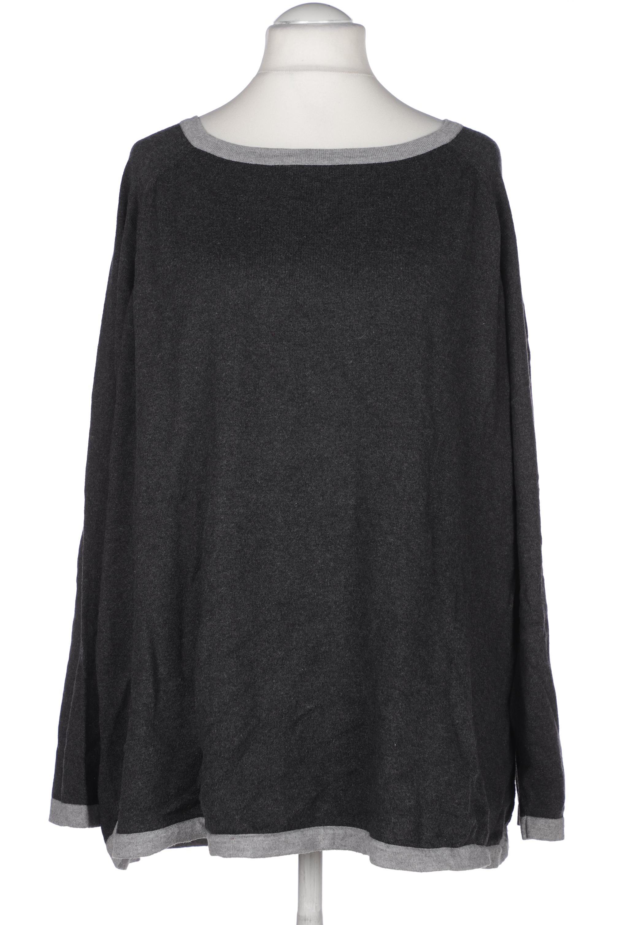 

Selection by Ulla Popken Damen Pullover, grau, Gr. 64