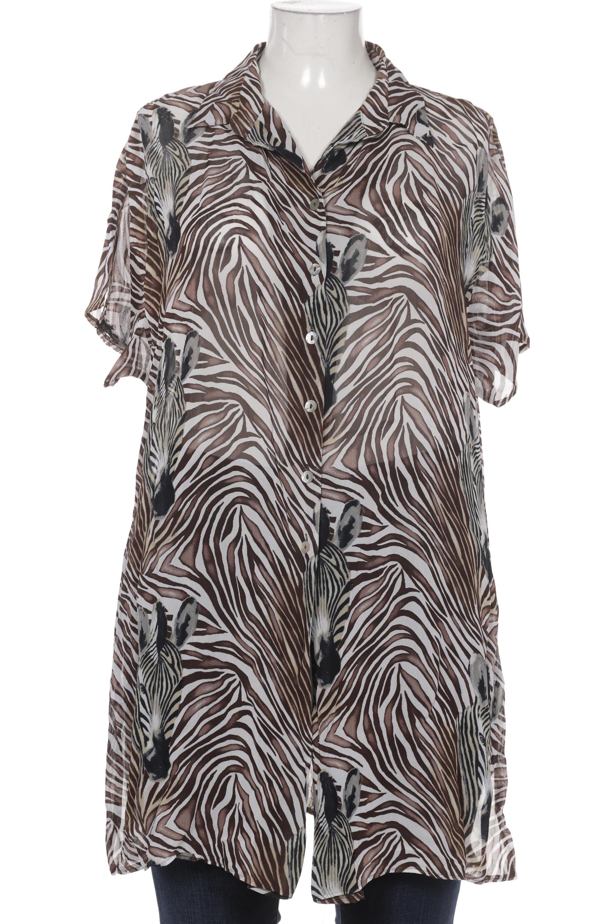 

Selection by Ulla Popken Damen Bluse, braun, Gr. 46