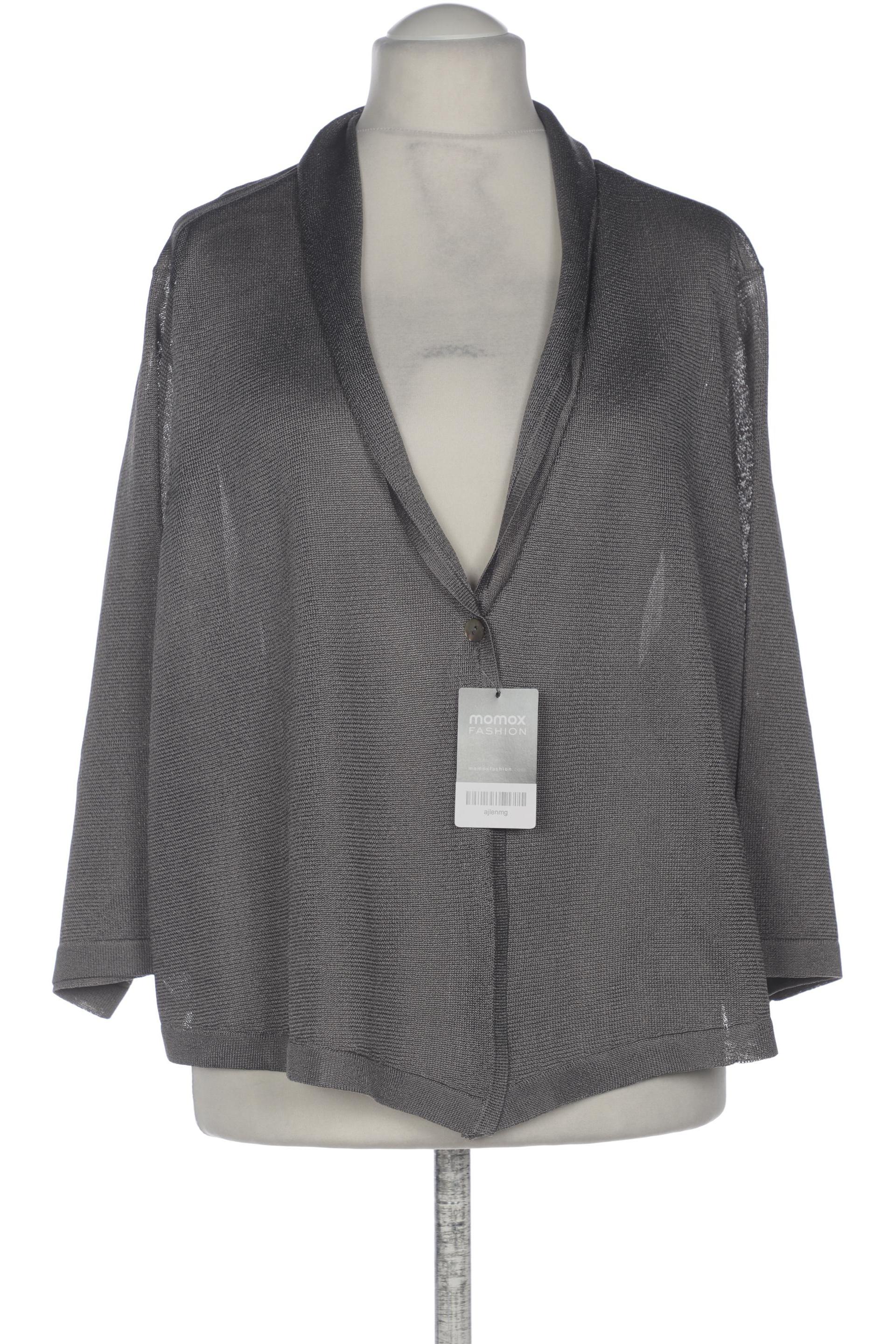 

Selection by Ulla Popken Damen Strickjacke, grau, Gr. 54