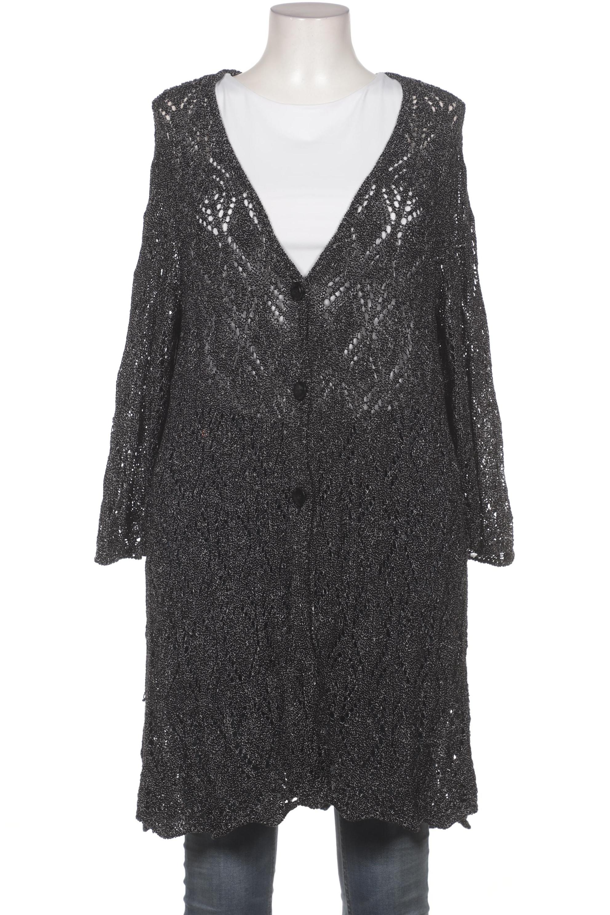 

Selection by Ulla Popken Damen Strickjacke, schwarz, Gr. 46