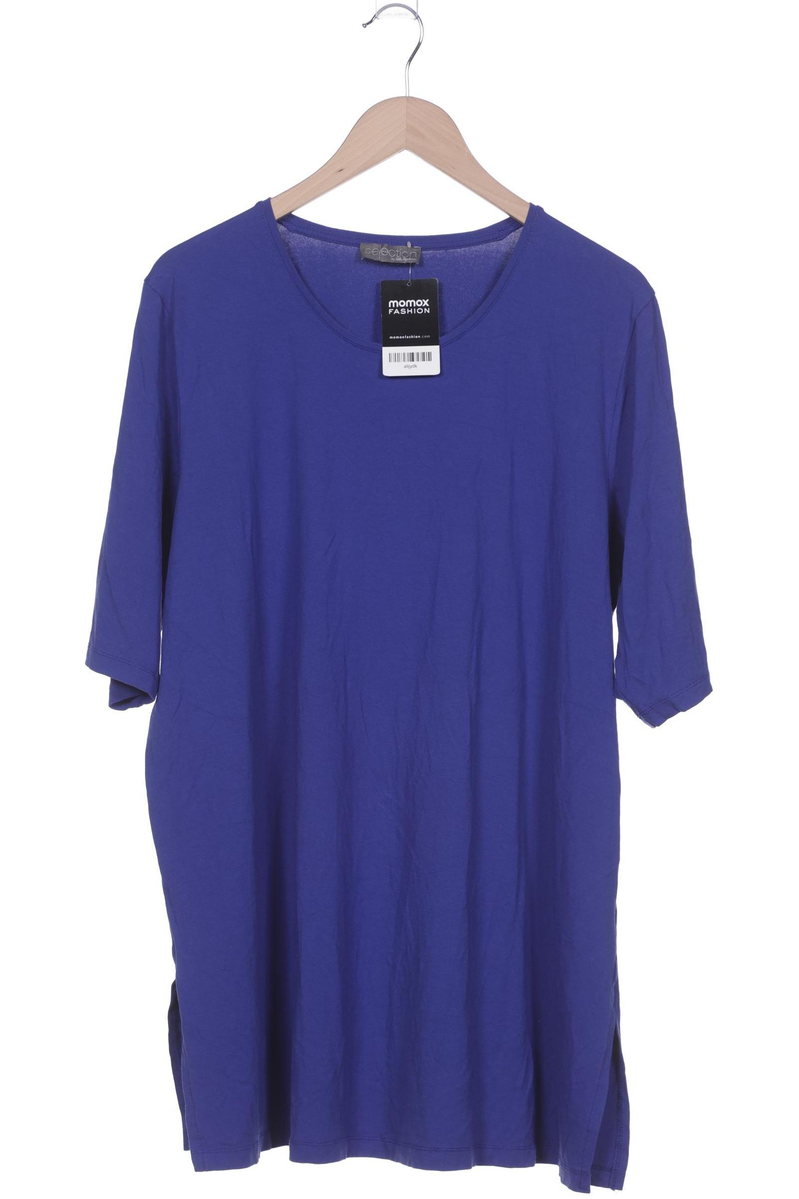

Selection by Ulla Popken Damen T-Shirt, blau, Gr. 50