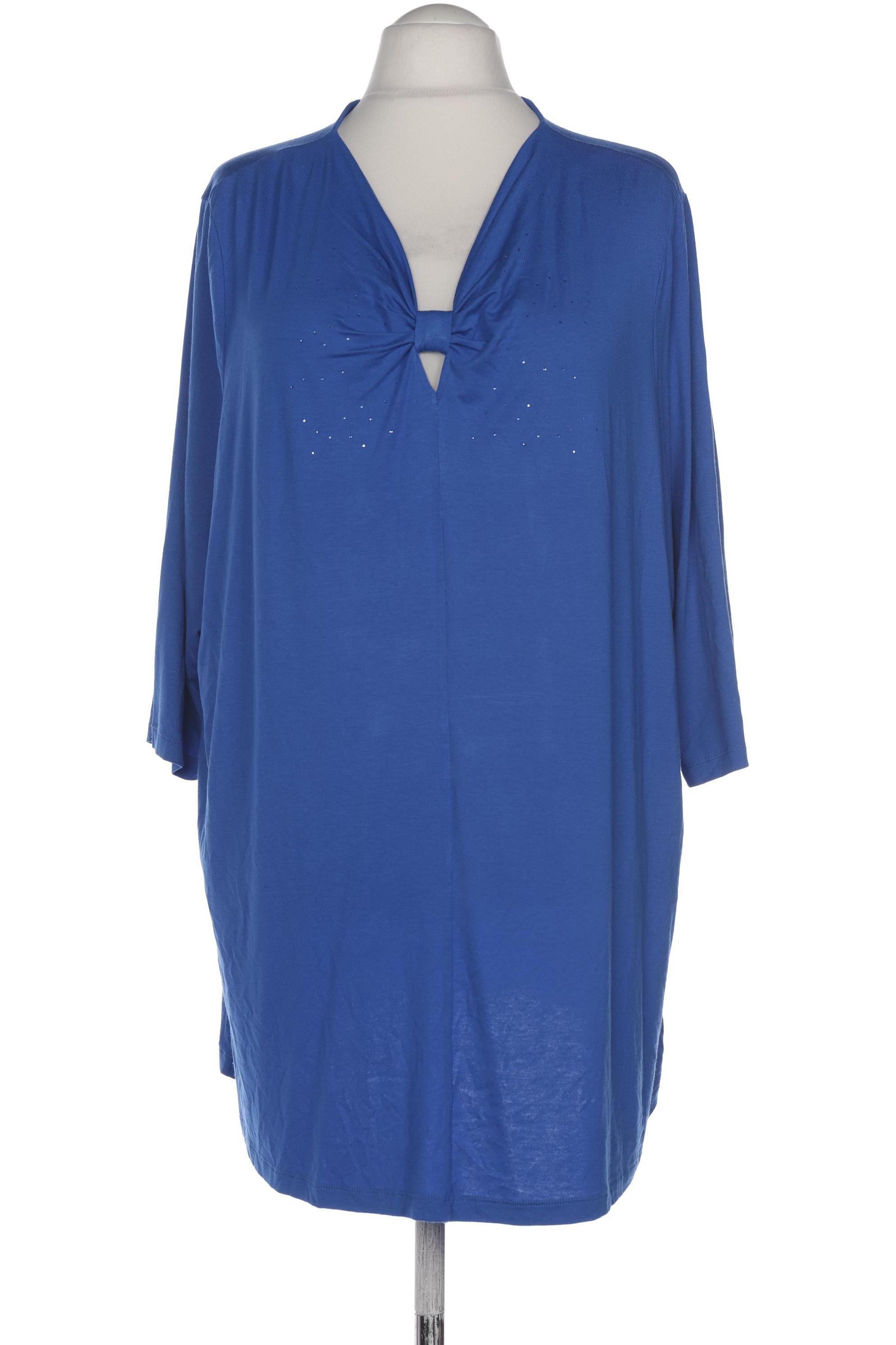 

Selection by Ulla Popken Damen T-Shirt, blau, Gr. 54