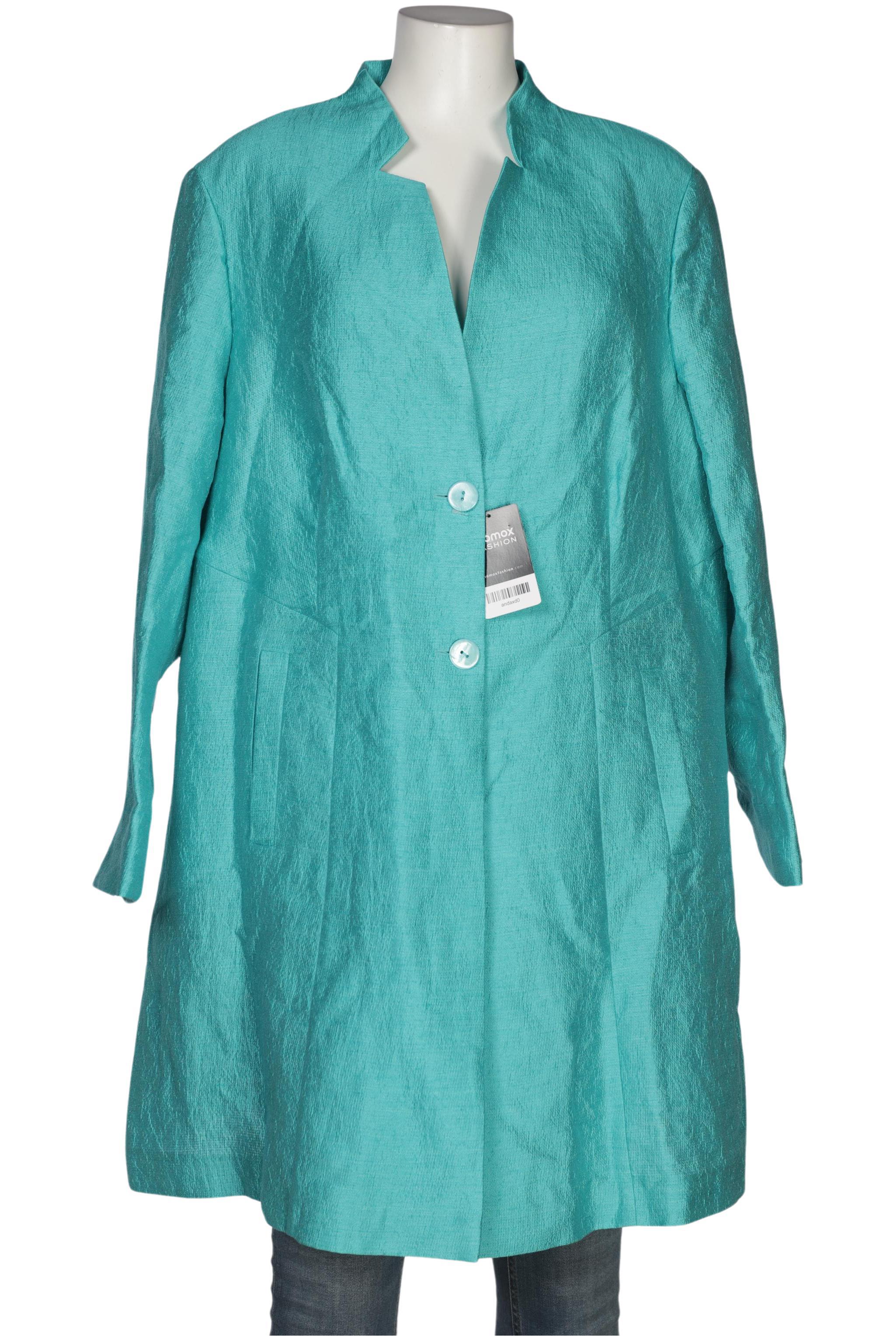 

Selection by Ulla Popken Damen Blazer, türkis, Gr. 52