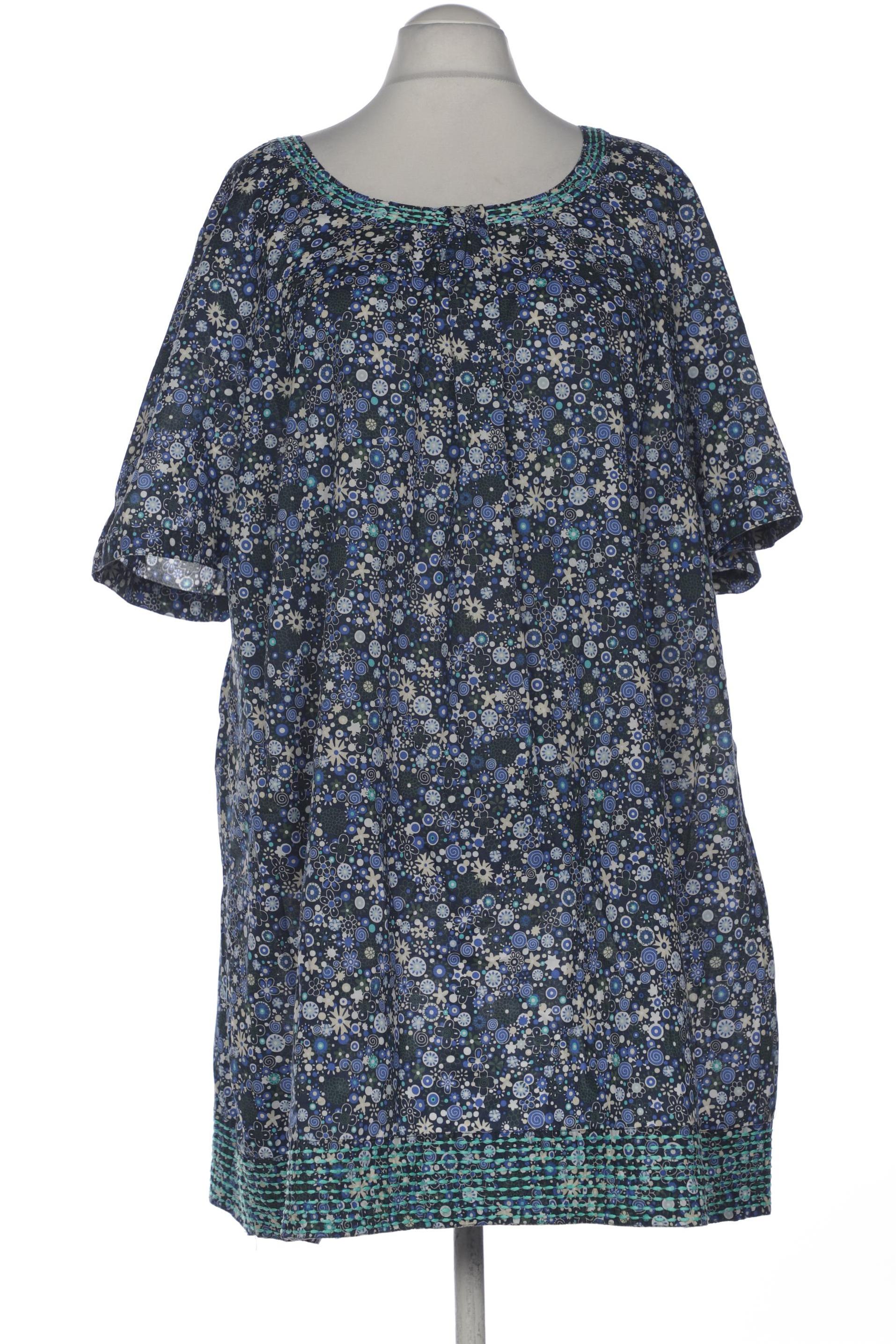 

Selection by Ulla Popken Damen Bluse, blau, Gr. 54
