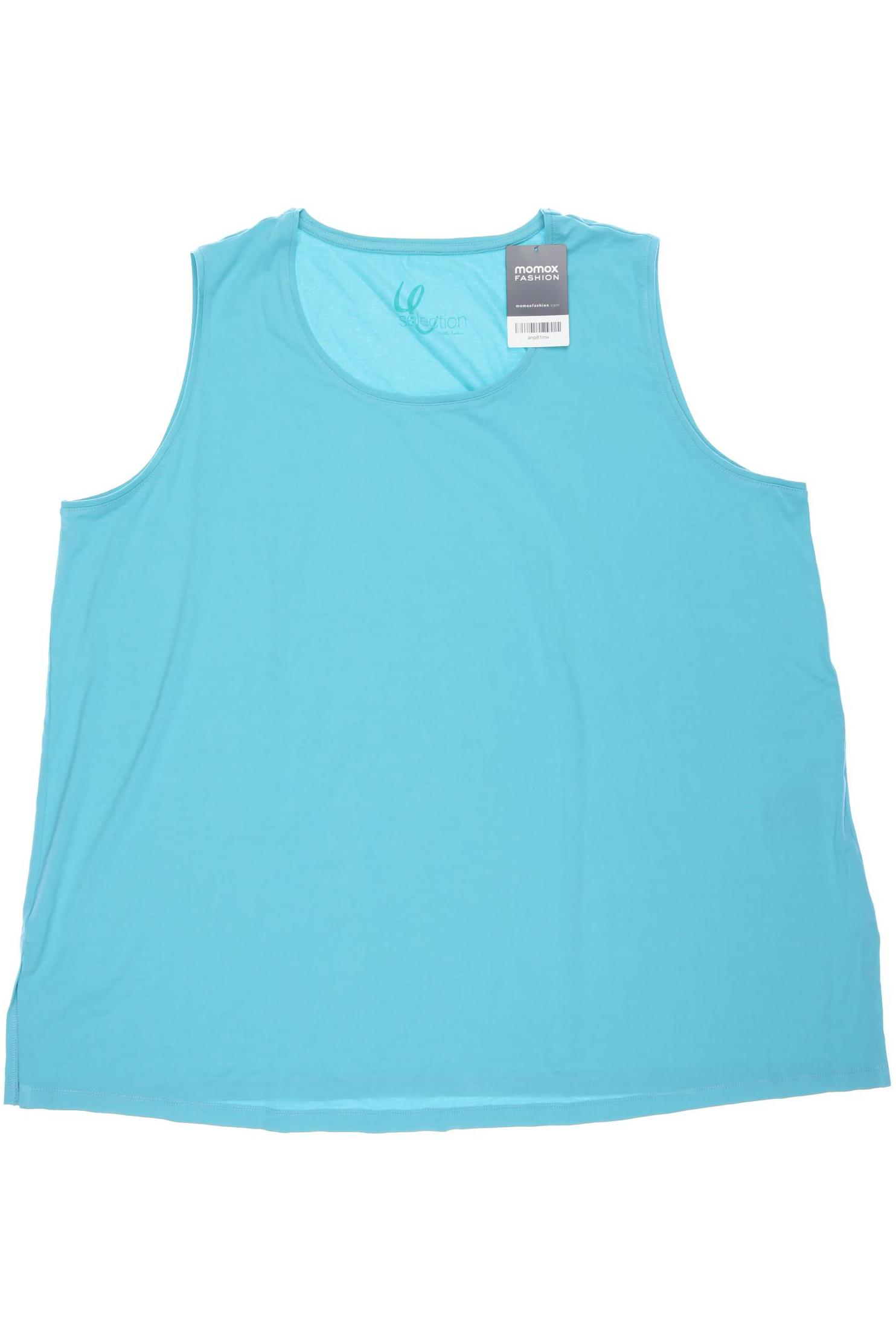 

Selection by Ulla Popken Damen Top, türkis, Gr. 50
