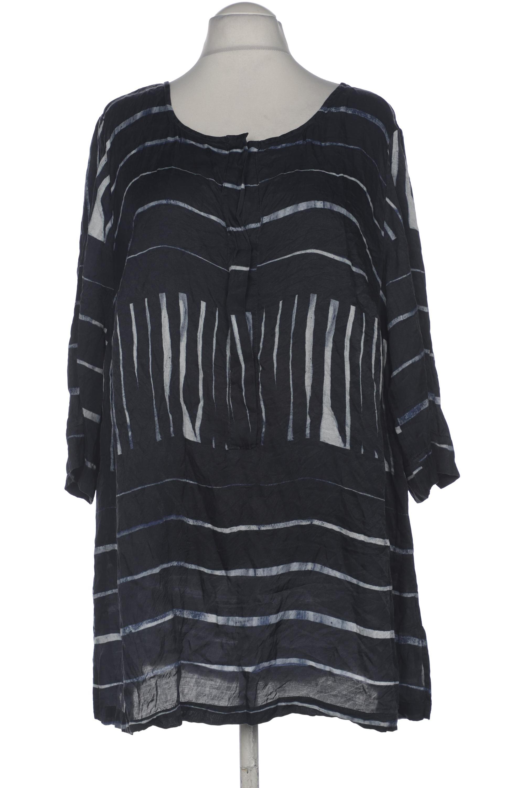 

Selection by Ulla Popken Damen Bluse, marineblau, Gr. 52