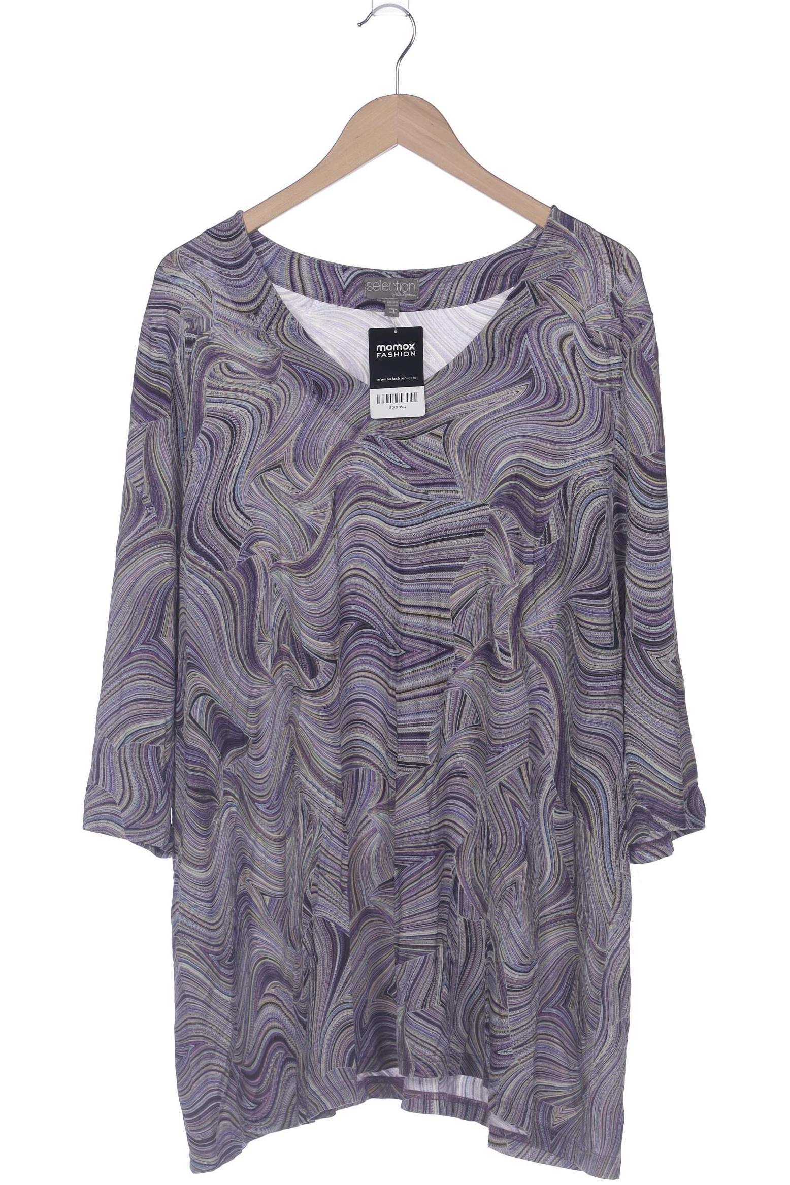

Selection by Ulla Popken Damen Langarmshirt, flieder, Gr. 50