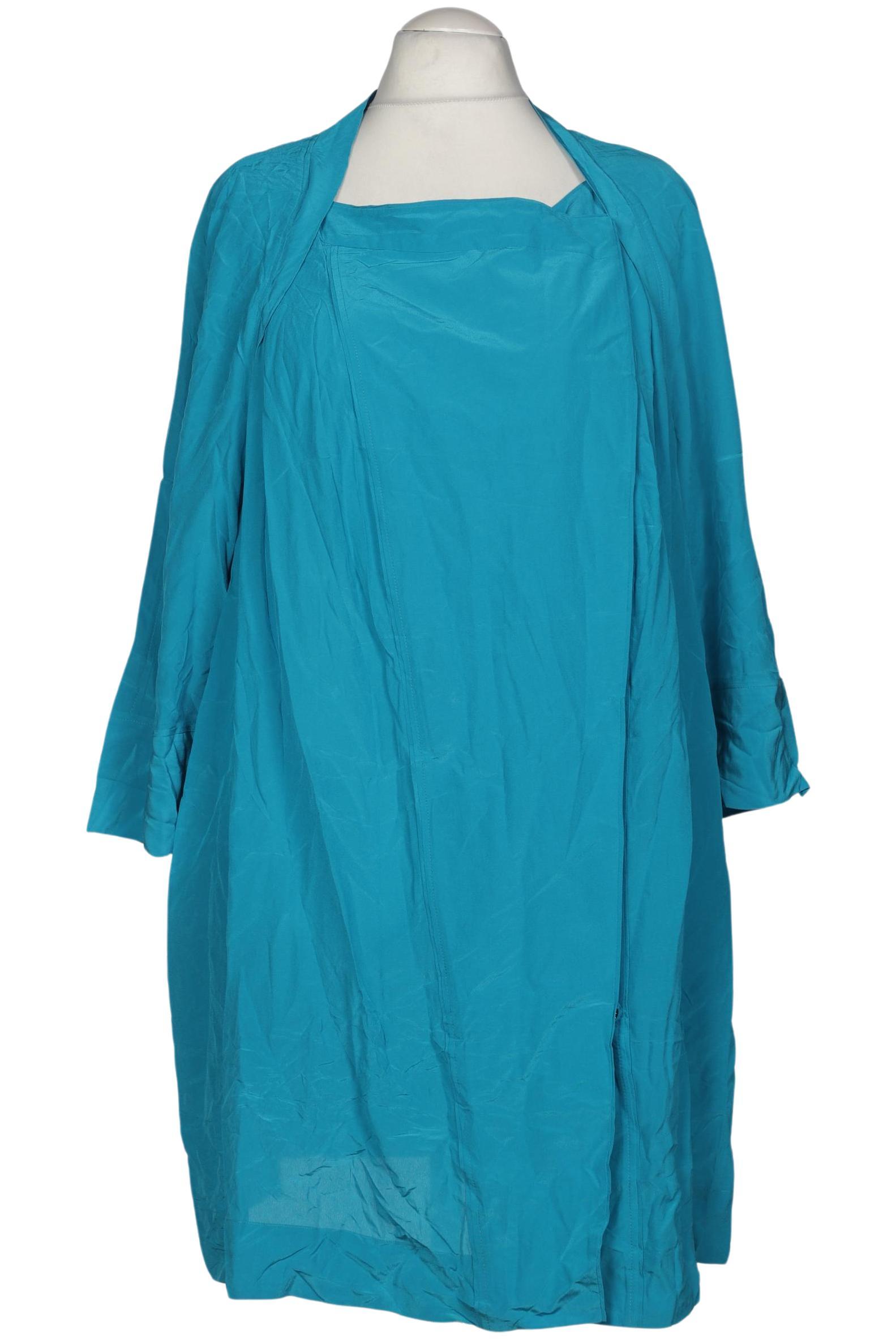 

Selection by Ulla Popken Damen Bluse, türkis, Gr. 54