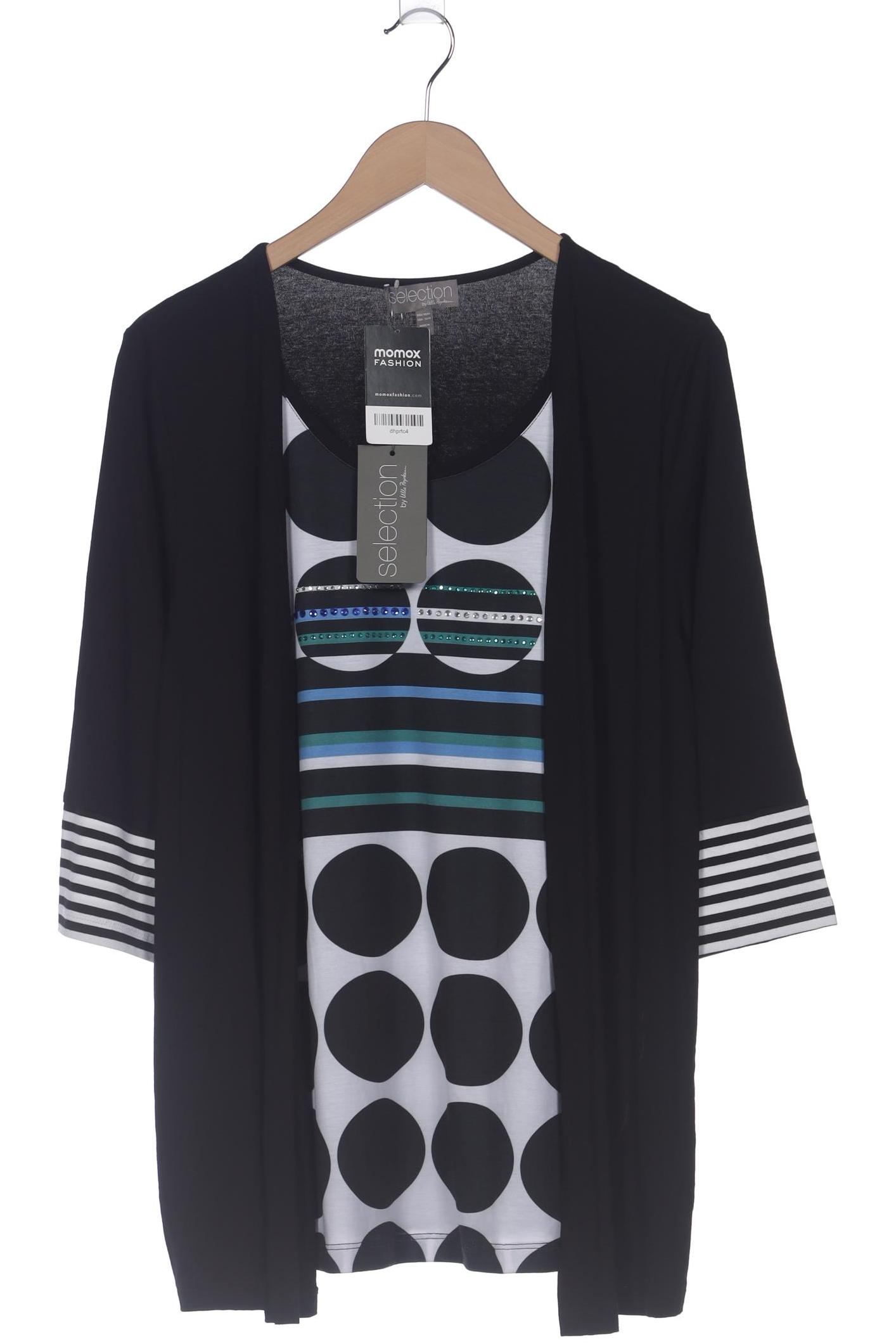 

Selection by Ulla Popken Damen Langarmshirt, schwarz, Gr. 42