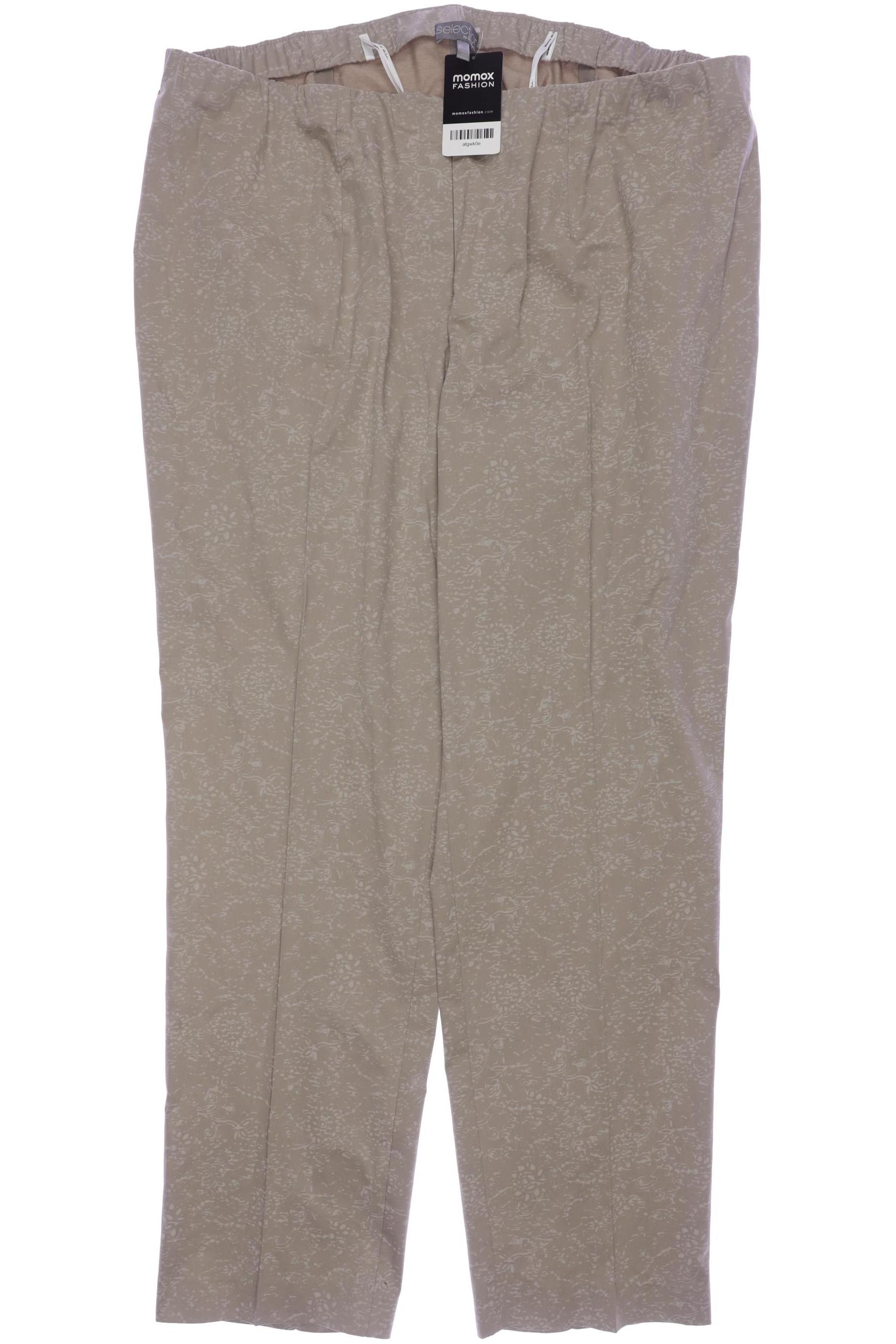 

Selection by Ulla Popken Damen Stoffhose, beige, Gr. 50