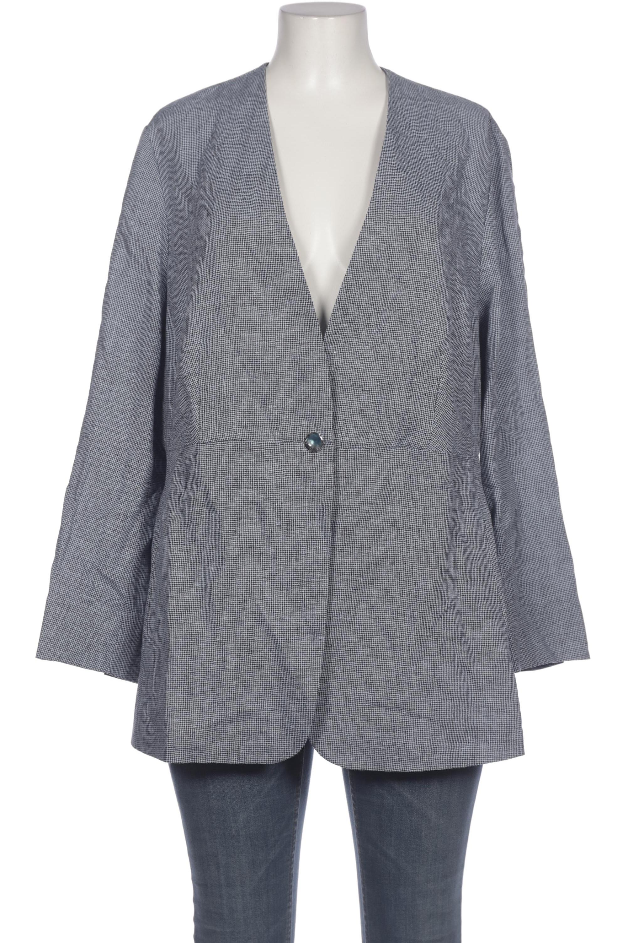 

Selection by Ulla Popken Damen Blazer, blau, Gr. 48