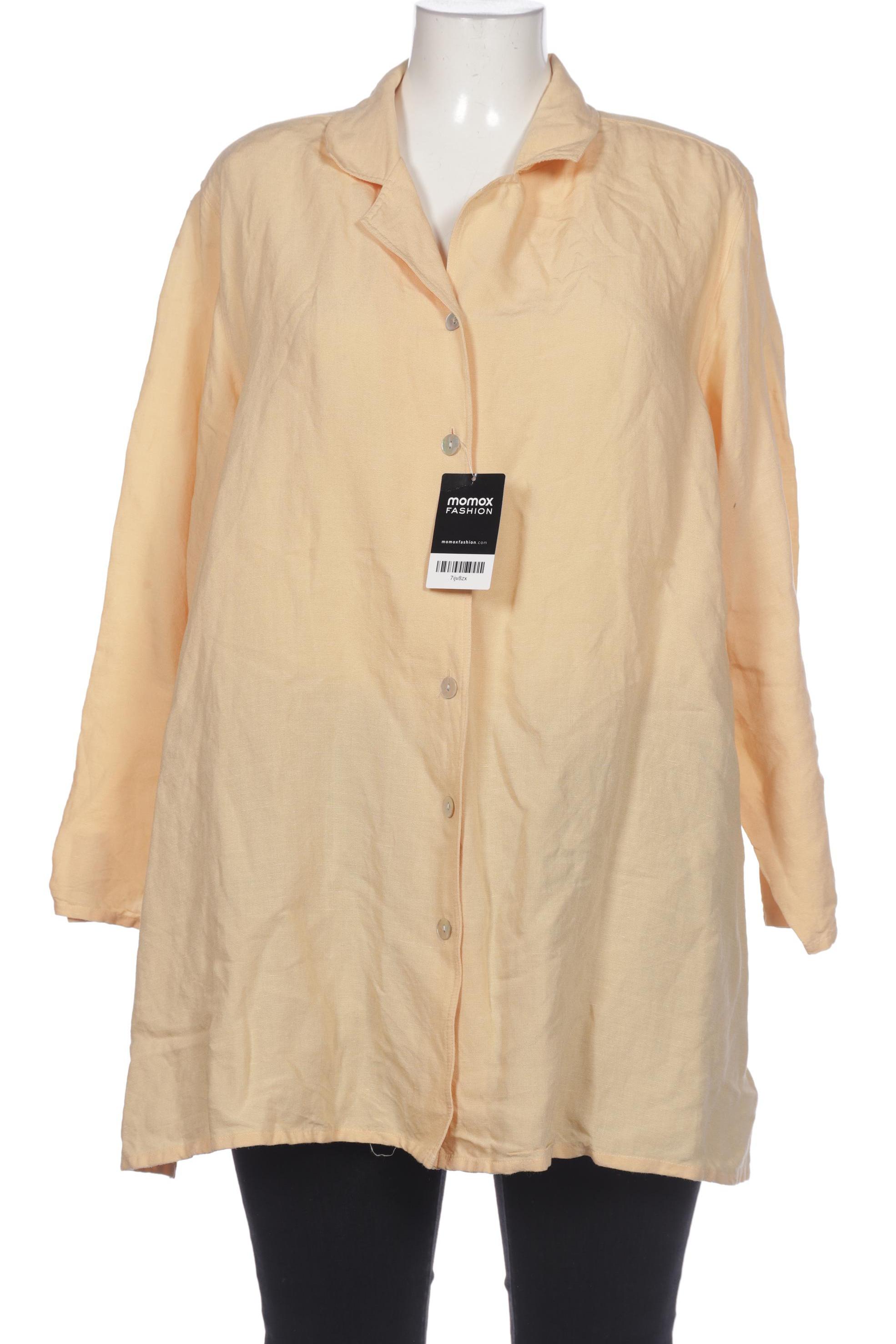 

Selection by Ulla Popken Damen Bluse, gelb, Gr. 46