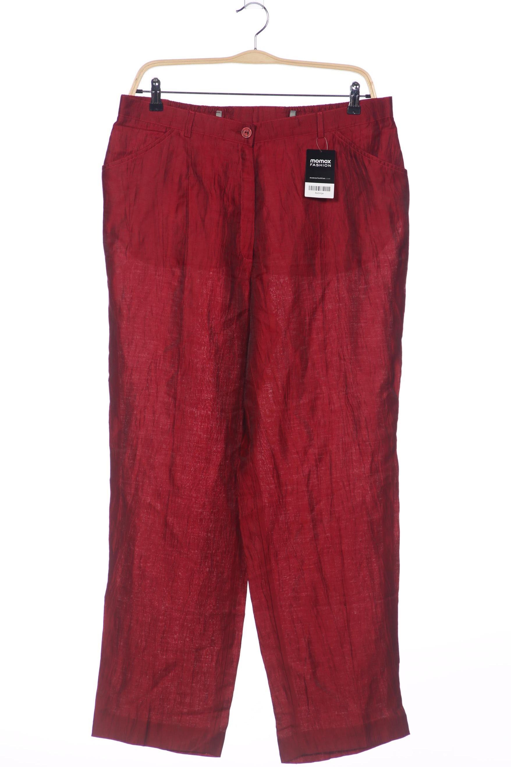 

Selection by Ulla Popken Damen Stoffhose, rot, Gr. 50