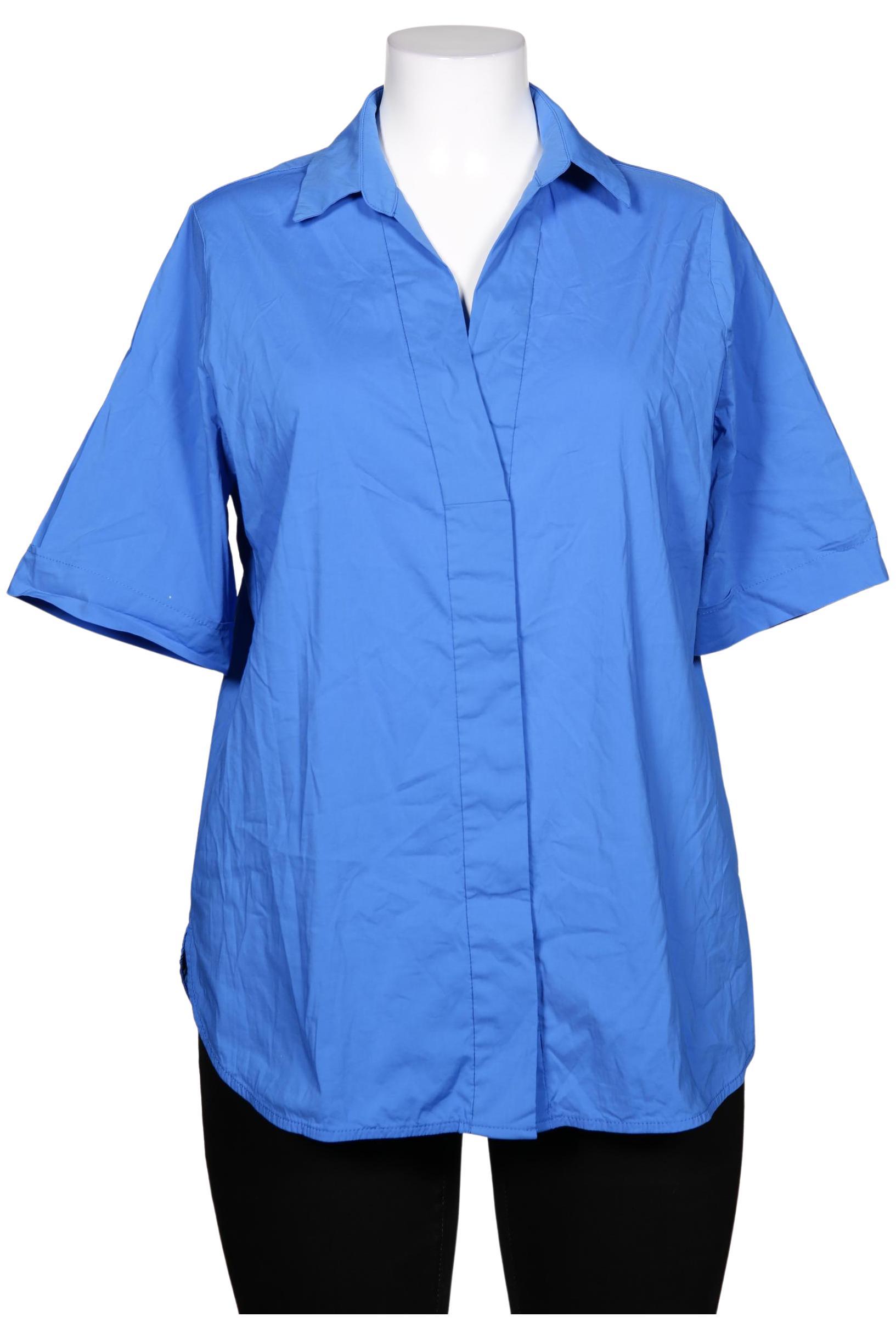 

Selection by Ulla Popken Damen Bluse, blau, Gr. 42