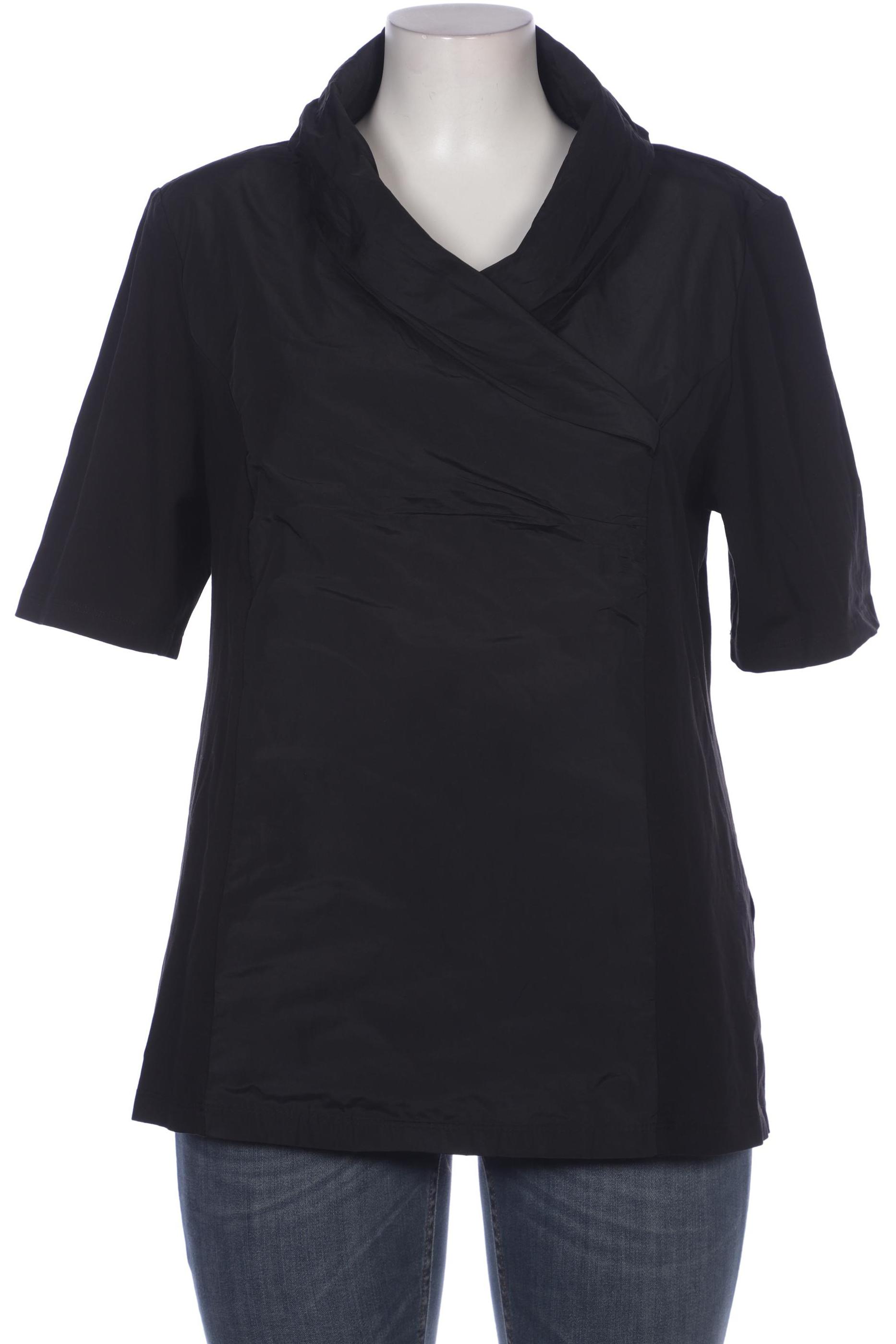 

Selection by Ulla Popken Damen Bluse, schwarz, Gr. 46