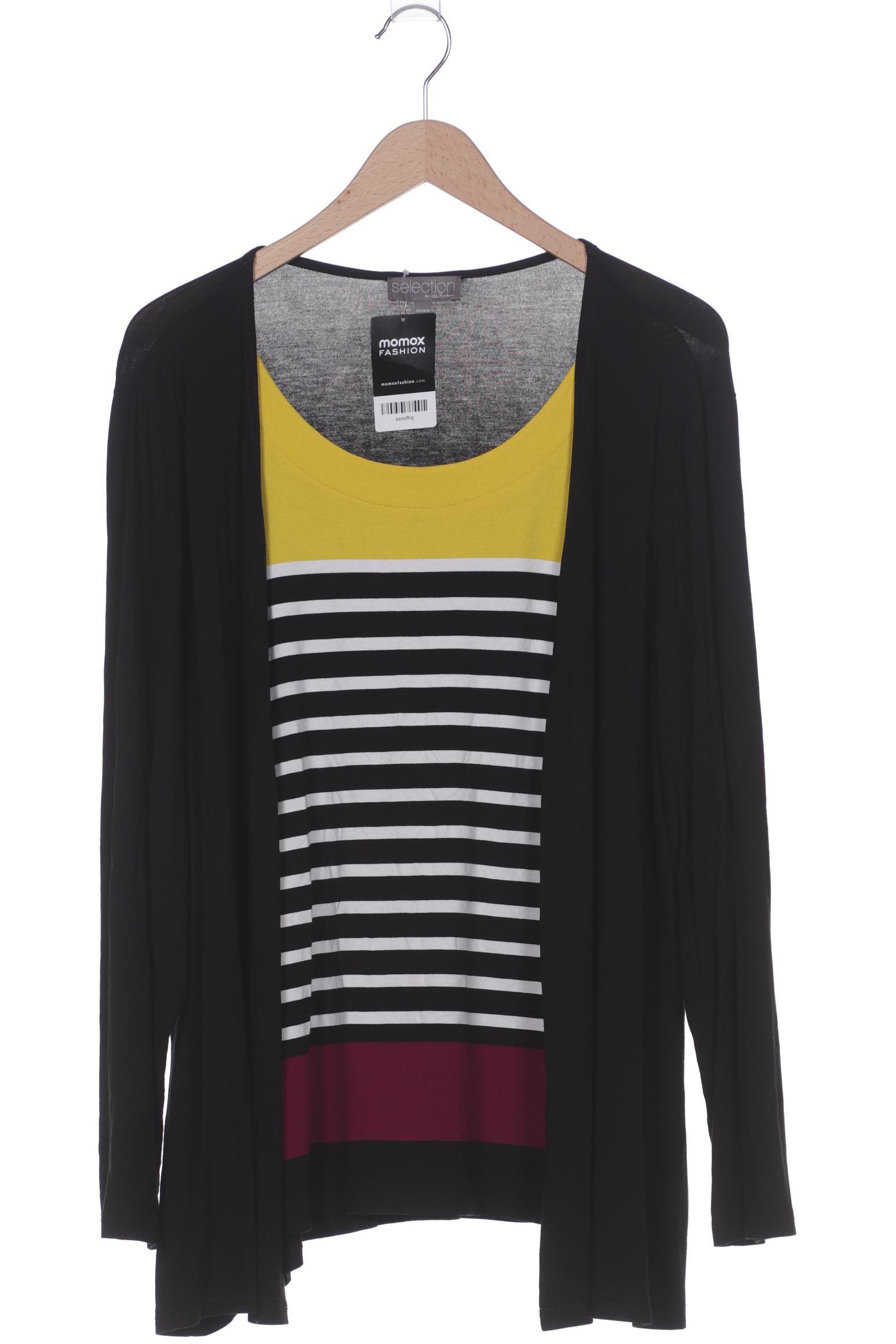 

Selection by Ulla Popken Damen Langarmshirt, schwarz, Gr. 46