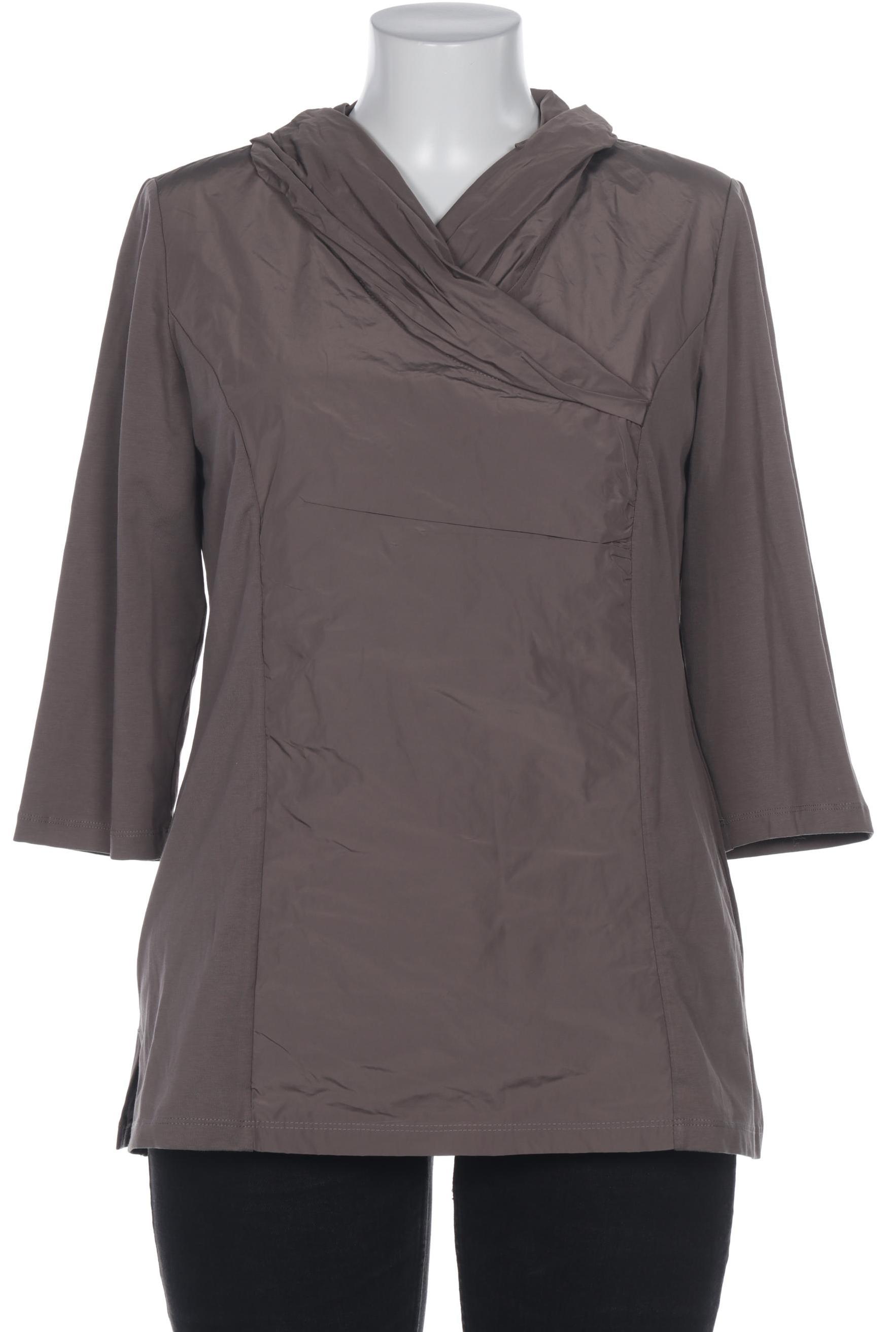 

Selection by Ulla Popken Damen Bluse, braun, Gr. 42