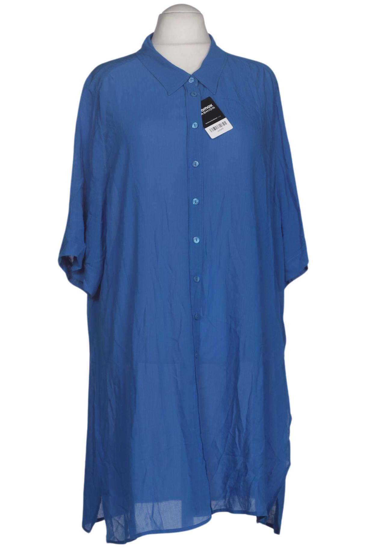 

Selection by Ulla Popken Damen Bluse, blau, Gr. 54