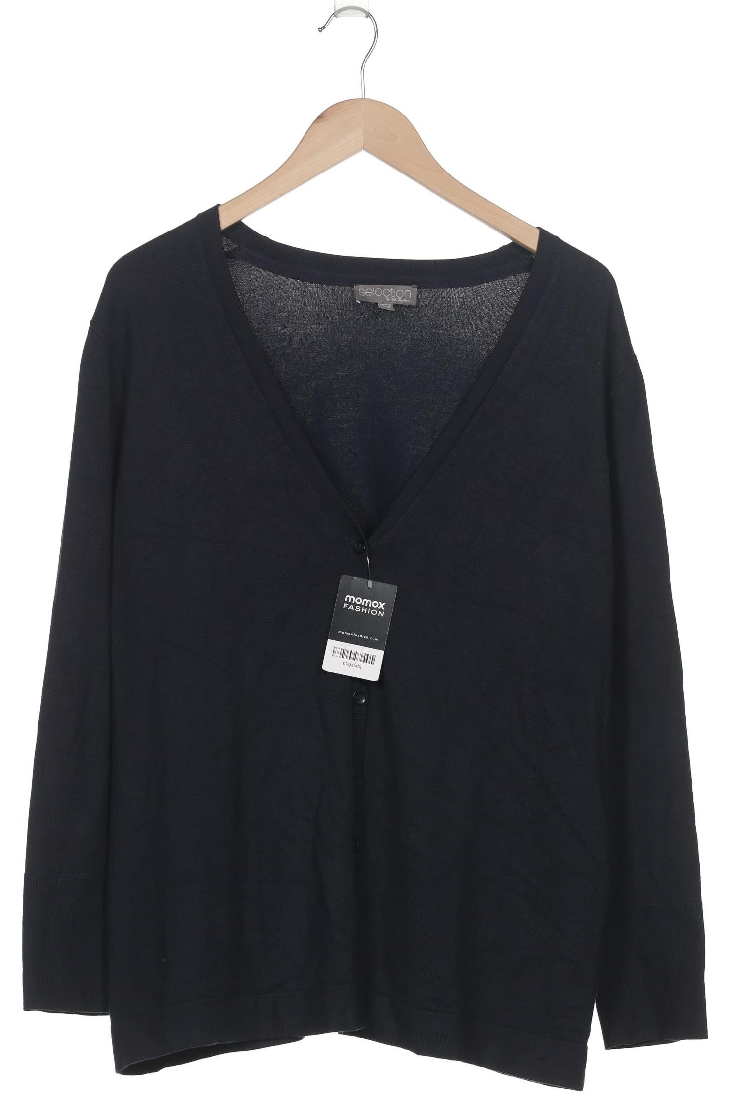 

Selection by Ulla Popken Damen Strickjacke, marineblau, Gr. 46