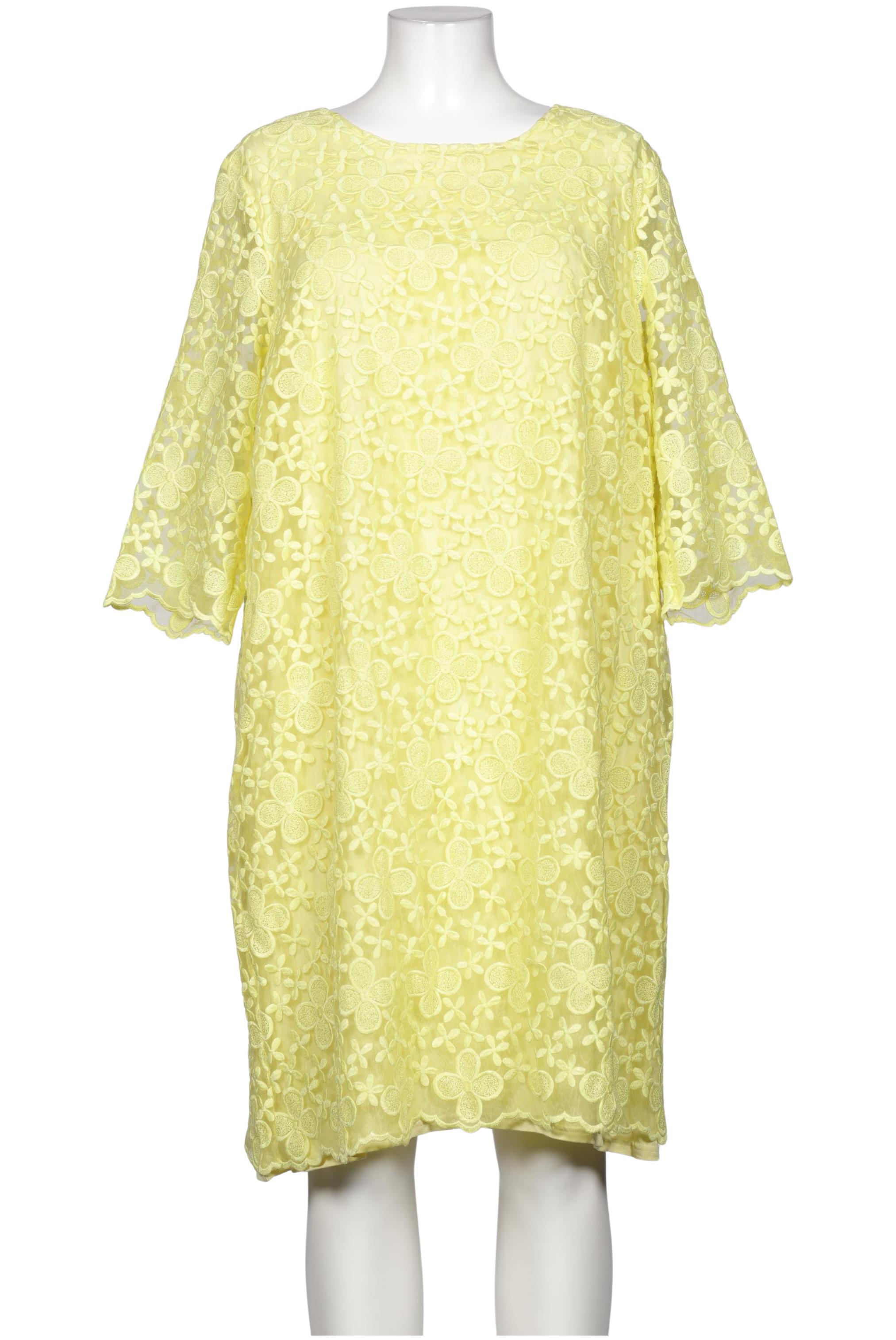 

Selection by Ulla Popken Damen Kleid, gelb, Gr. 48