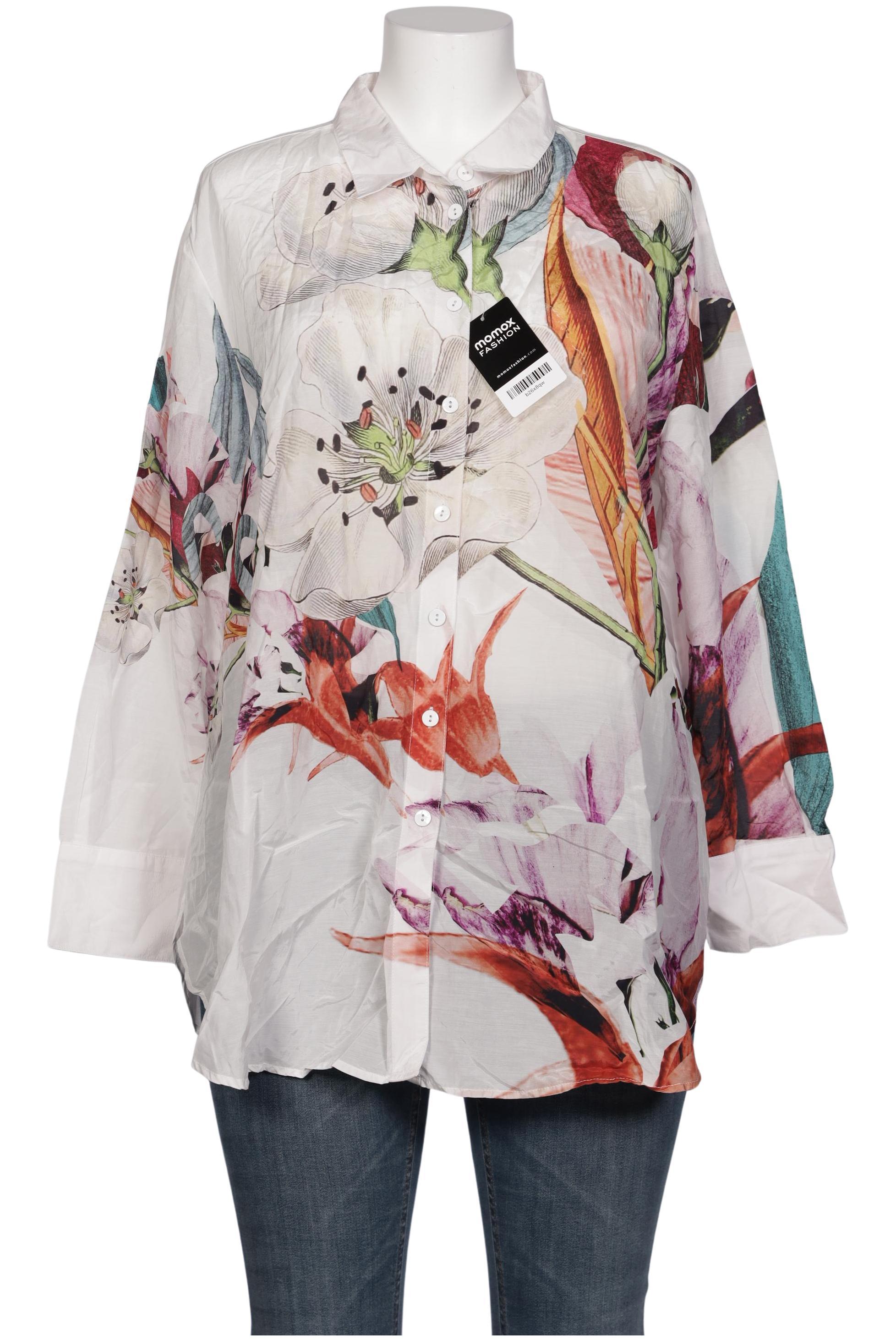 

Selection by Ulla Popken Damen Bluse, weiß, Gr. 46