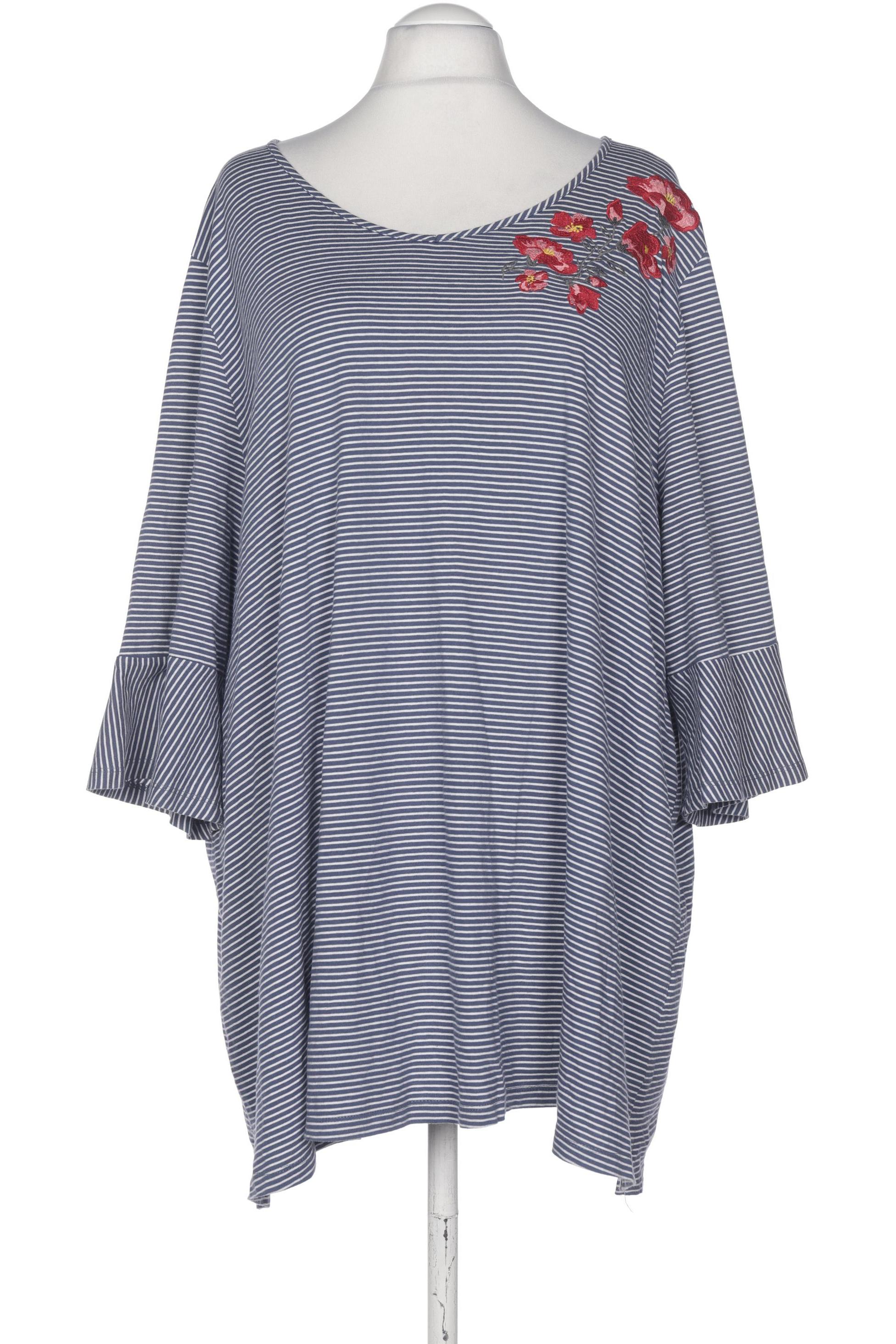 

Selection by Ulla Popken Damen Langarmshirt, marineblau, Gr. 58