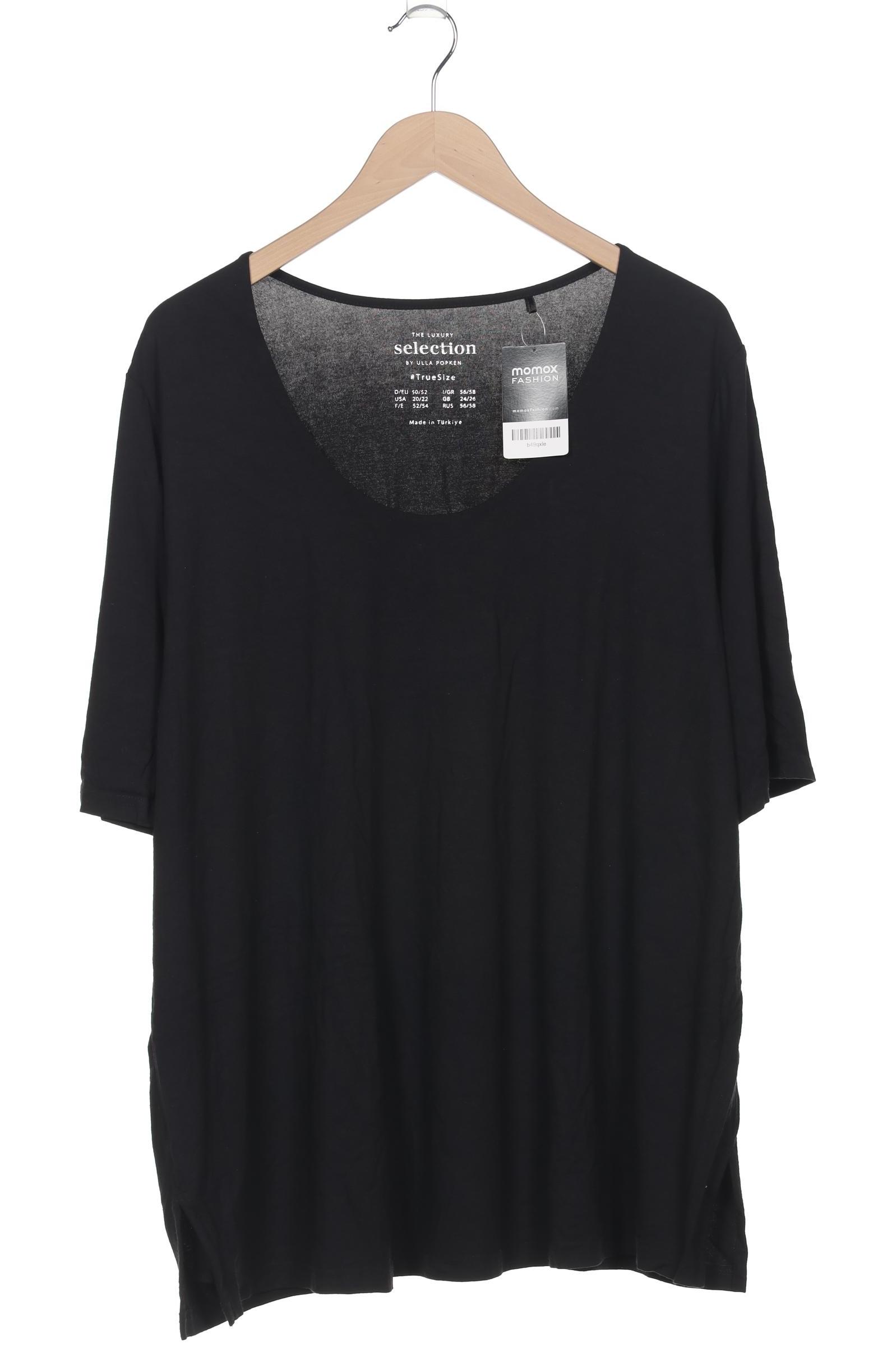 

Selection by Ulla Popken Damen T-Shirt, schwarz, Gr. 50
