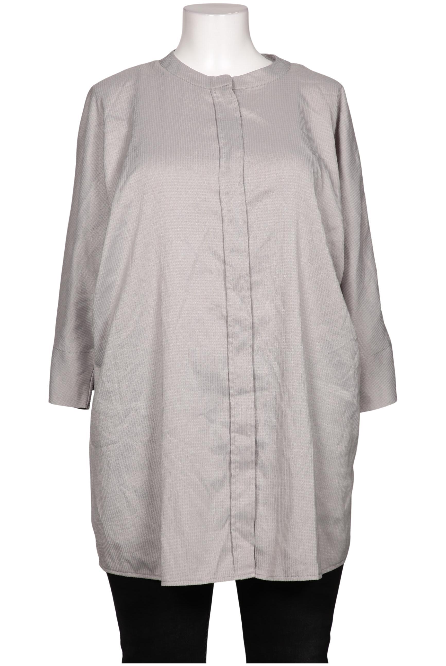 

Selection by Ulla Popken Damen Bluse, grau, Gr. 42