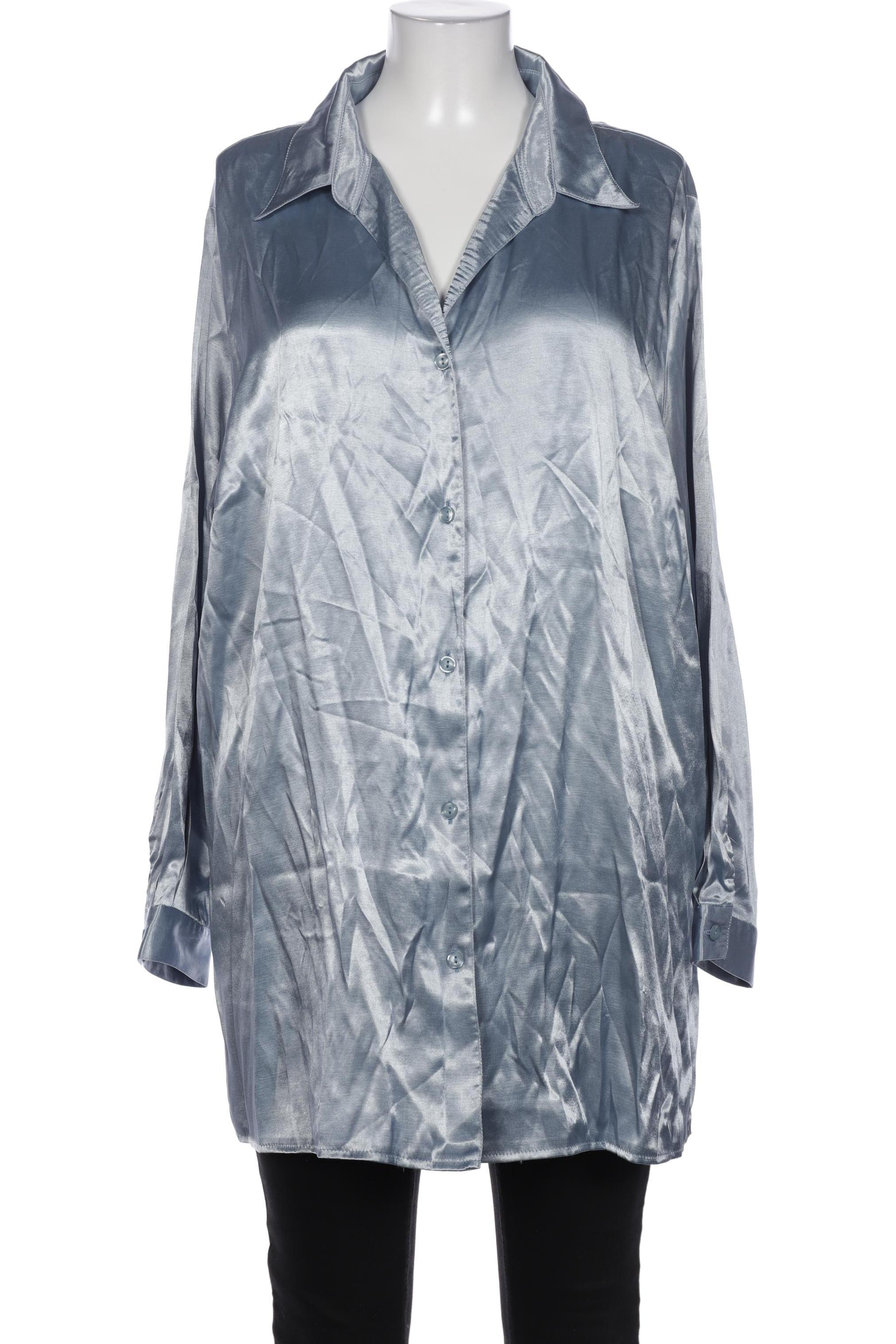 

Selection by Ulla Popken Damen Bluse, blau, Gr. 50