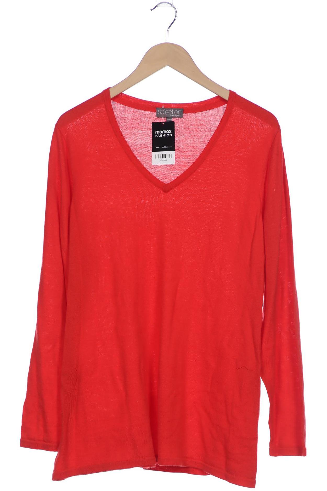 

Selection by Ulla Popken Damen Pullover, rot, Gr. 50