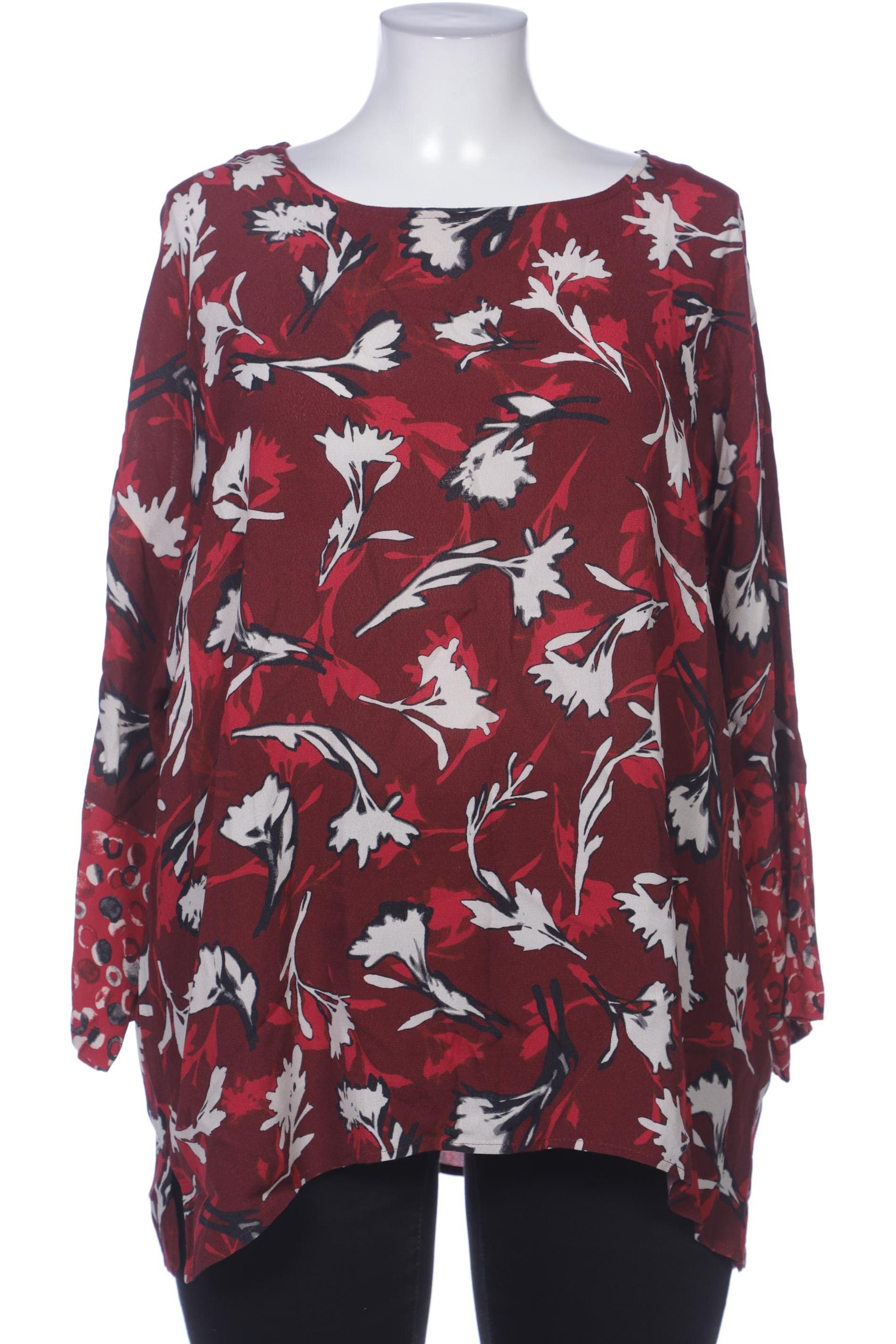 

Selection by Ulla Popken Damen Bluse, bordeaux, Gr. 46