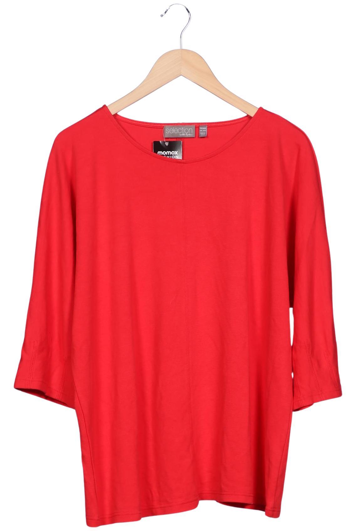 

Selection by Ulla Popken Damen T-Shirt, rot, Gr. 46