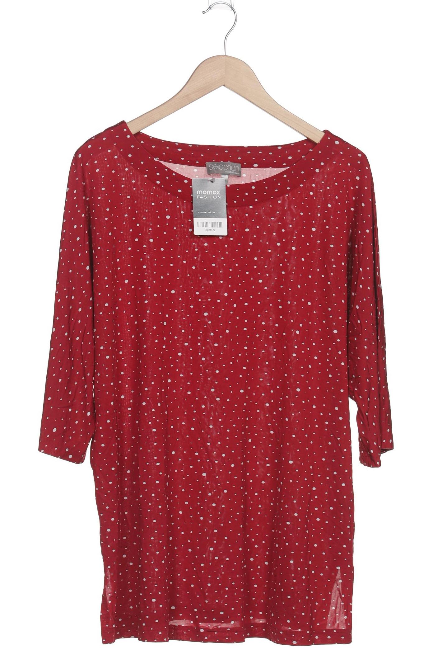 

Selection by Ulla Popken Damen T-Shirt, rot, Gr. 46