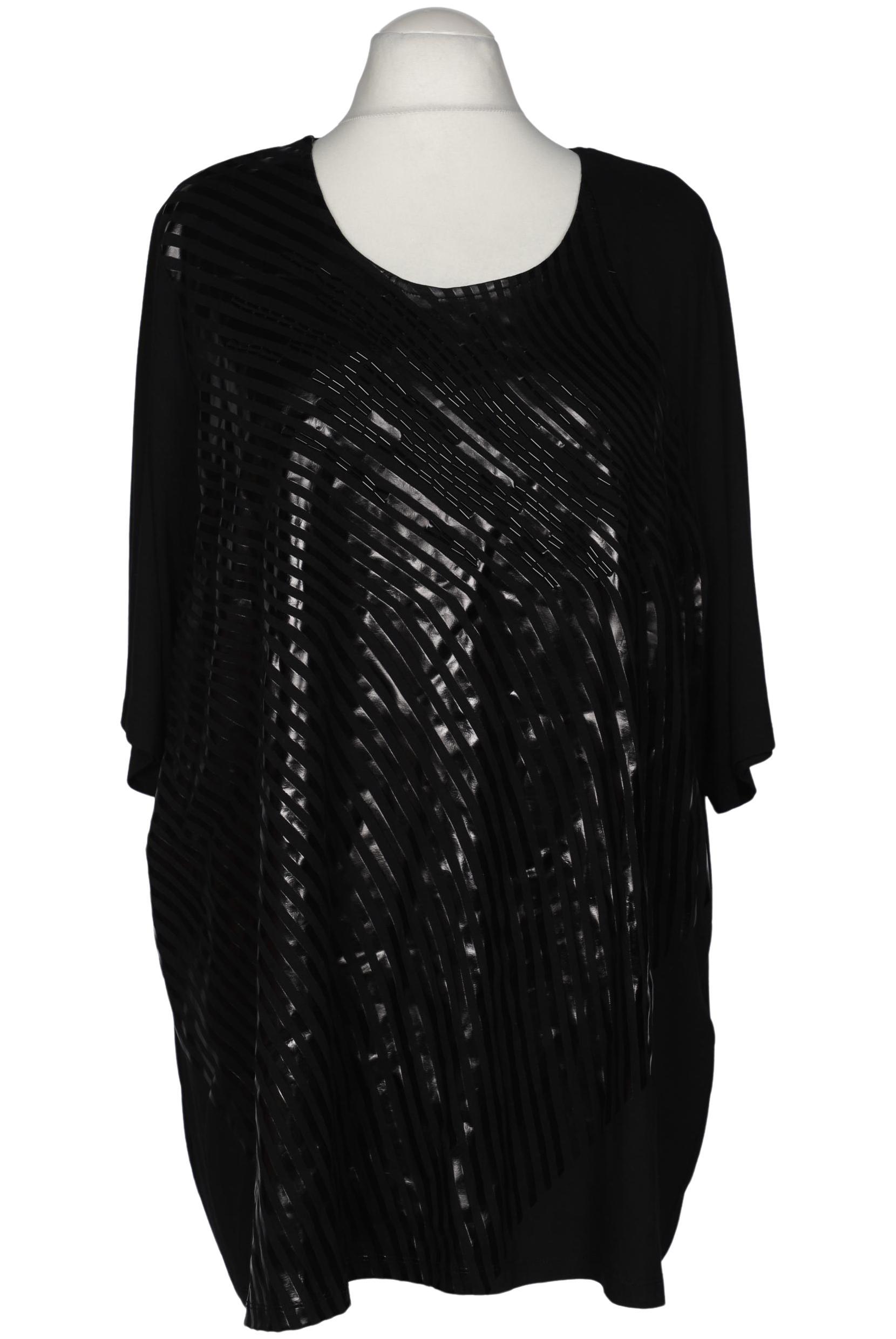

Selection by Ulla Popken Damen T-Shirt, schwarz, Gr. 54