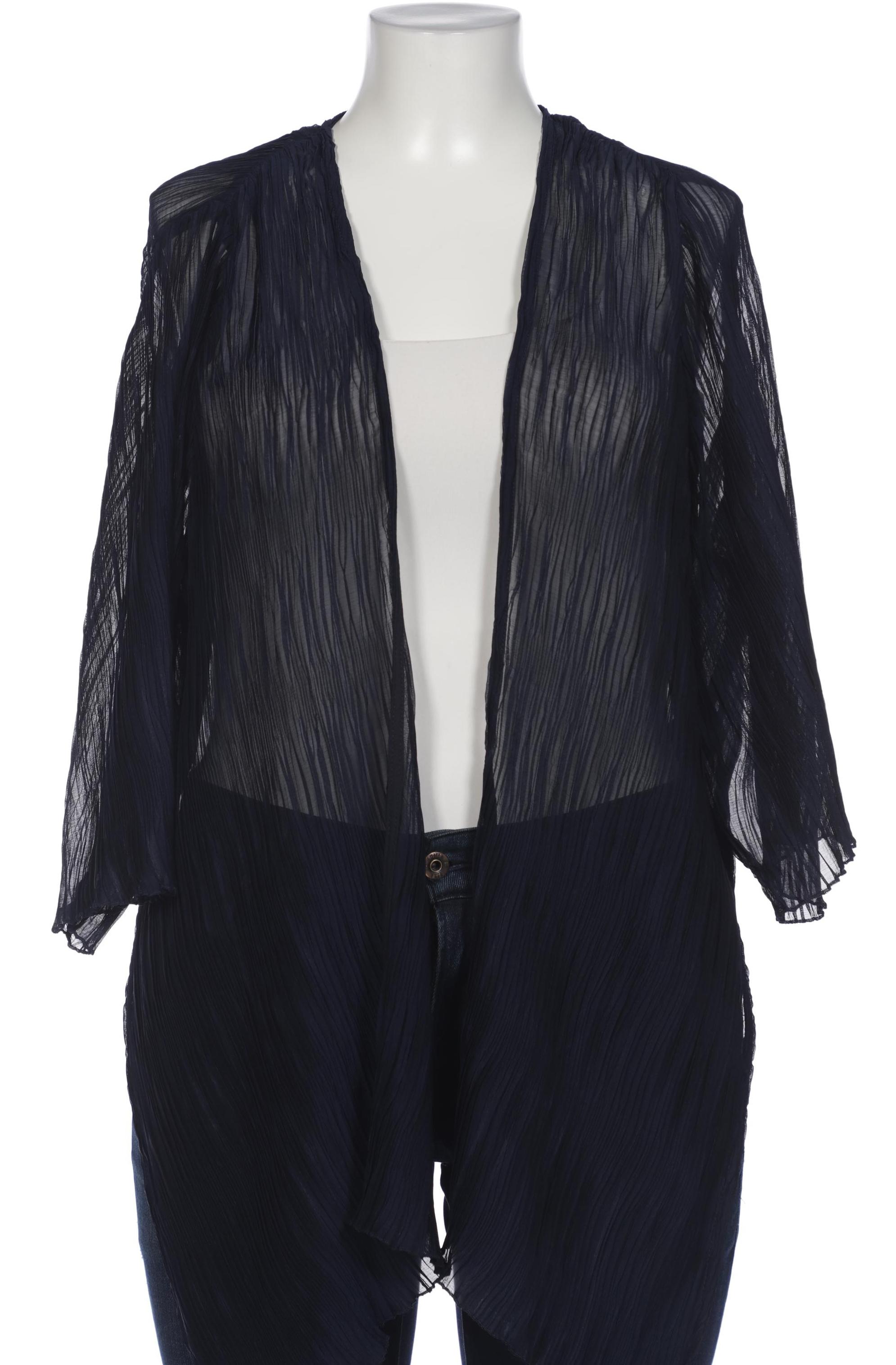 

Selection by Ulla Popken Damen Bluse, marineblau, Gr. 46