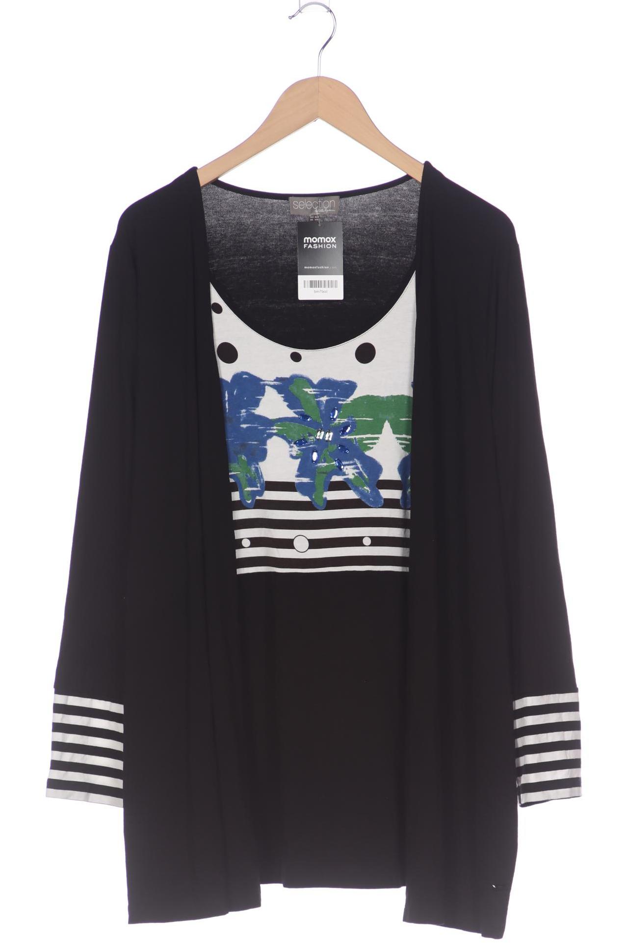 

Selection by Ulla Popken Damen Langarmshirt, schwarz, Gr. 46