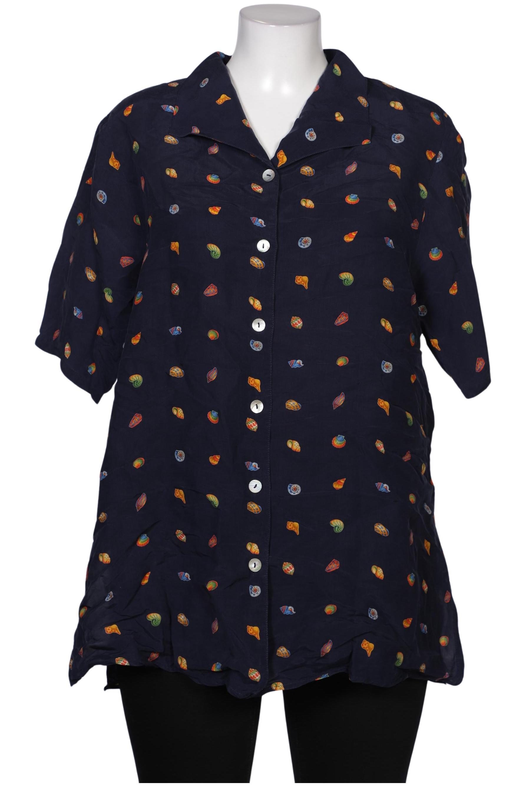 

Selection by Ulla Popken Damen Bluse, marineblau, Gr. 42