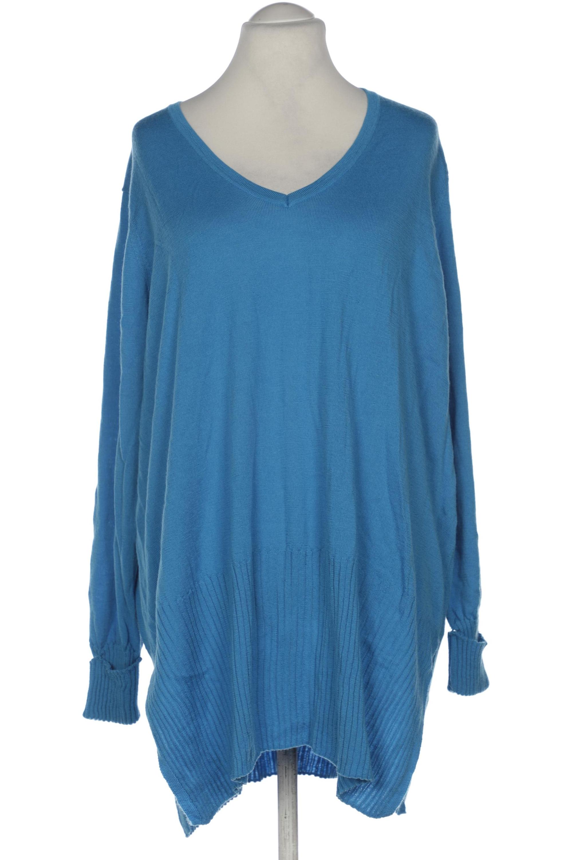 

Selection by Ulla Popken Damen Pullover, blau, Gr. 54