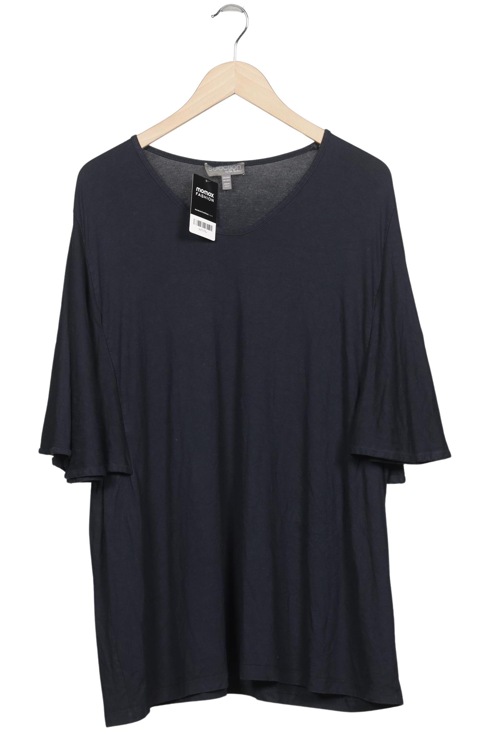 

Selection by Ulla Popken Damen T-Shirt, marineblau, Gr. 50