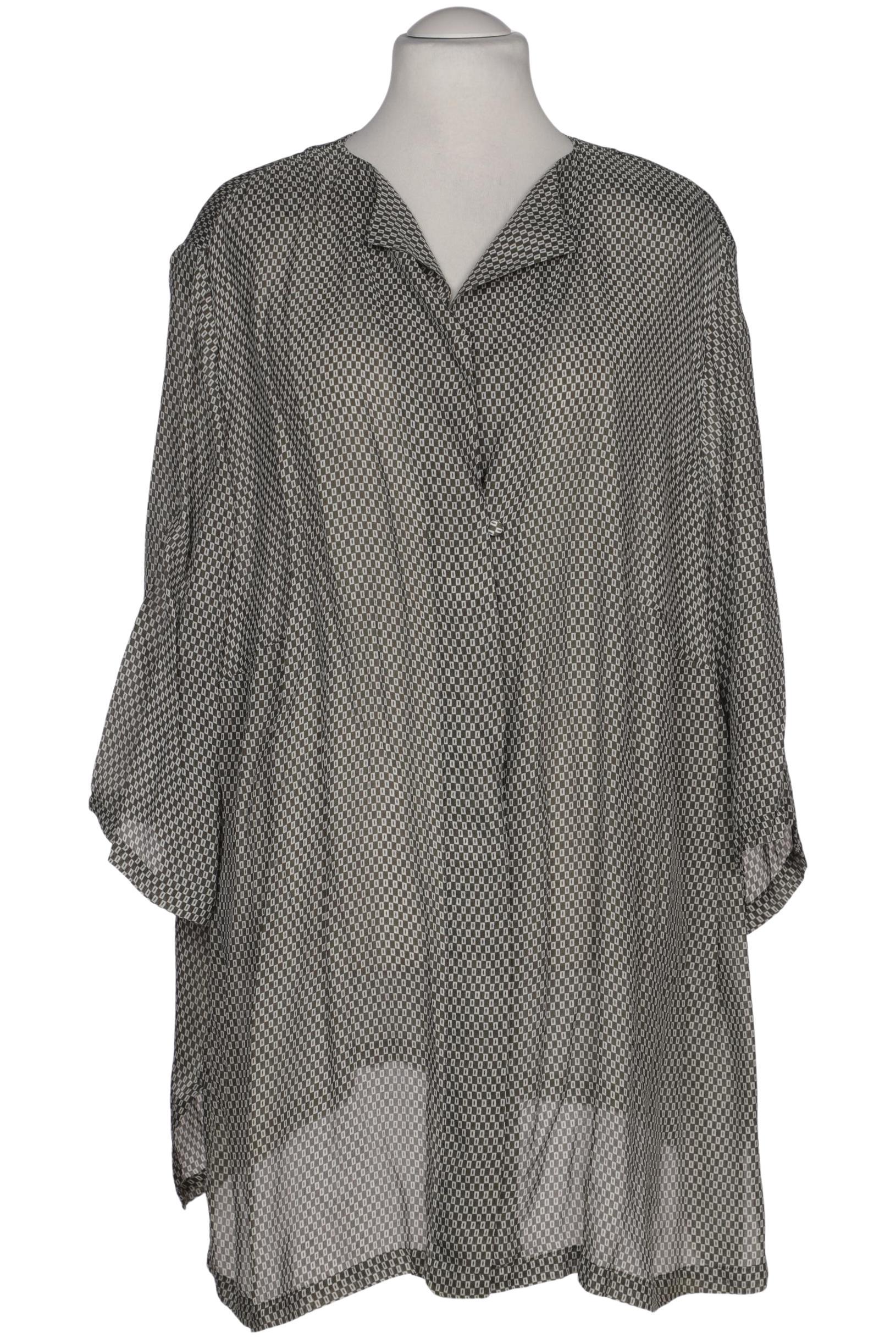 

Selection by Ulla Popken Damen Bluse, grau, Gr. 58