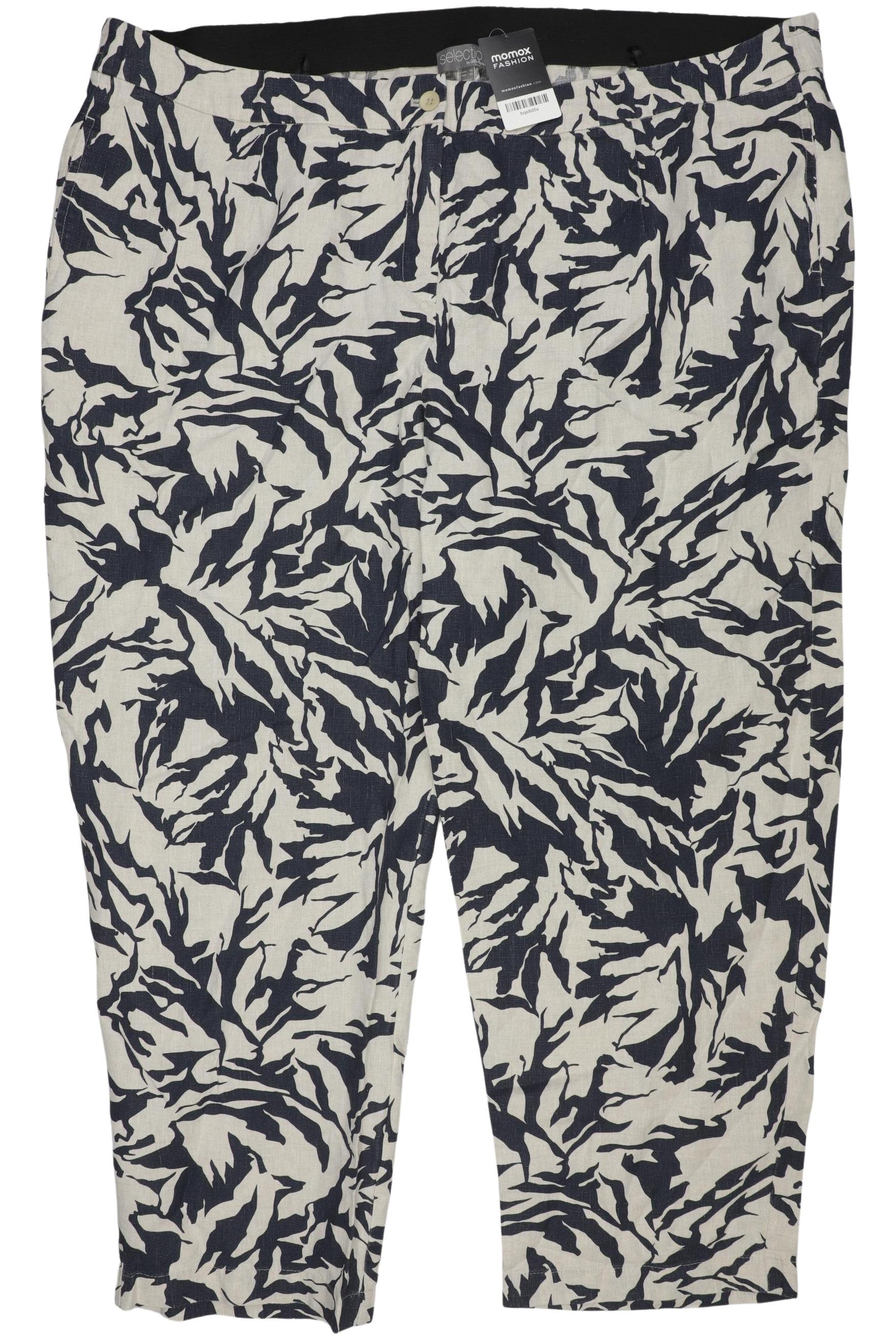

Selection by Ulla Popken Damen Stoffhose, beige, Gr. 56