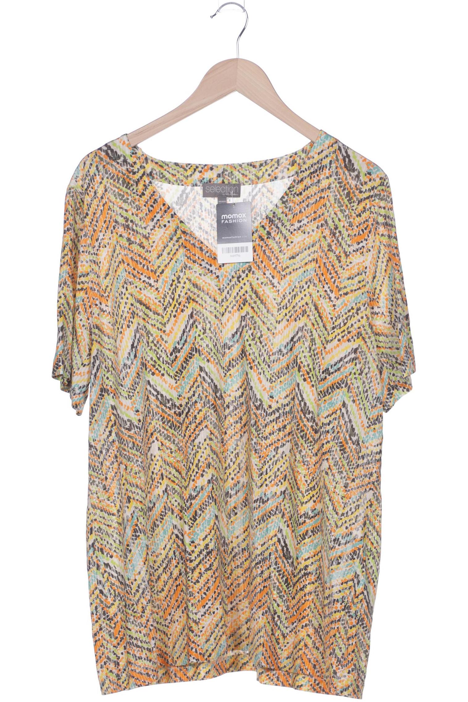 

Selection by Ulla Popken Damen T-Shirt, orange, Gr. 46