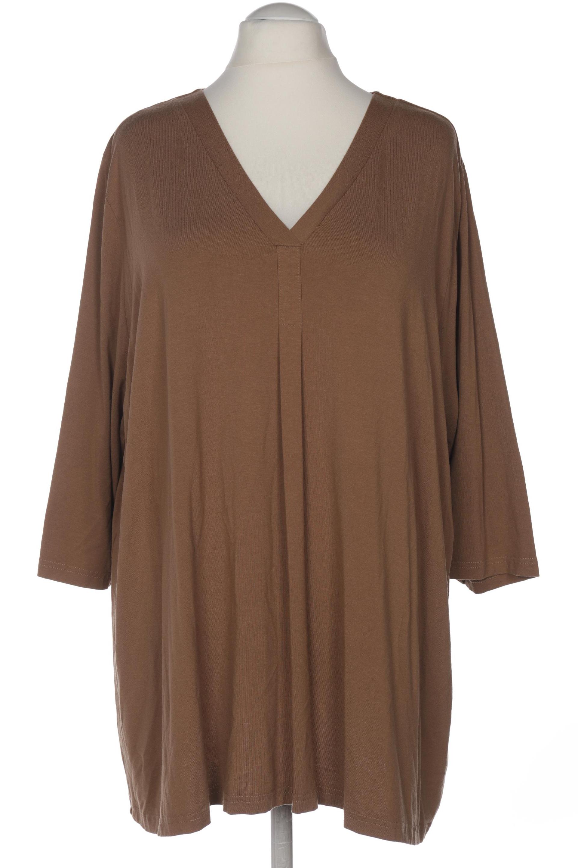 

Selection by Ulla Popken Damen Langarmshirt, braun